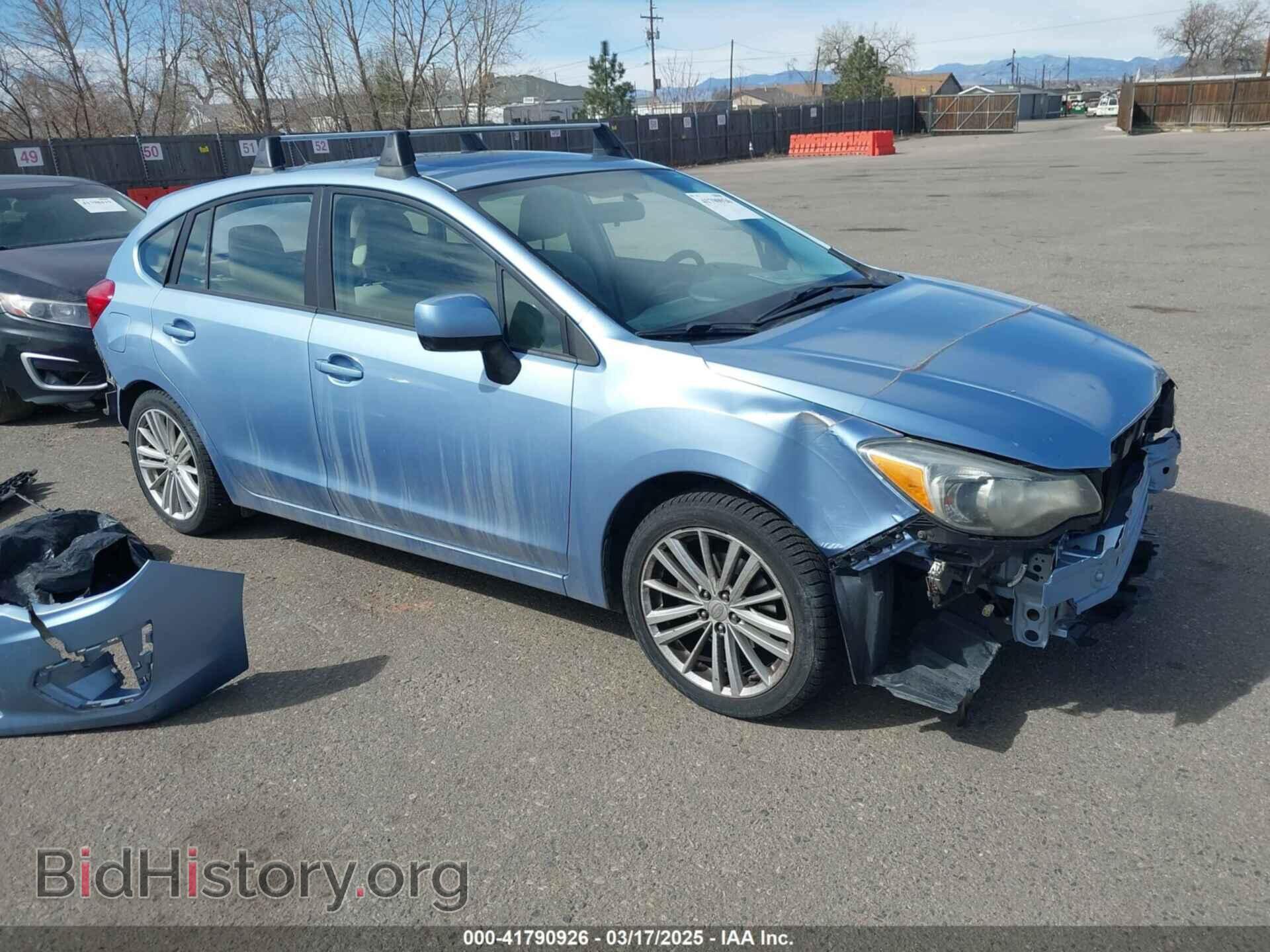 Photo JF1GPAD64CG218474 - SUBARU IMPREZA 2012