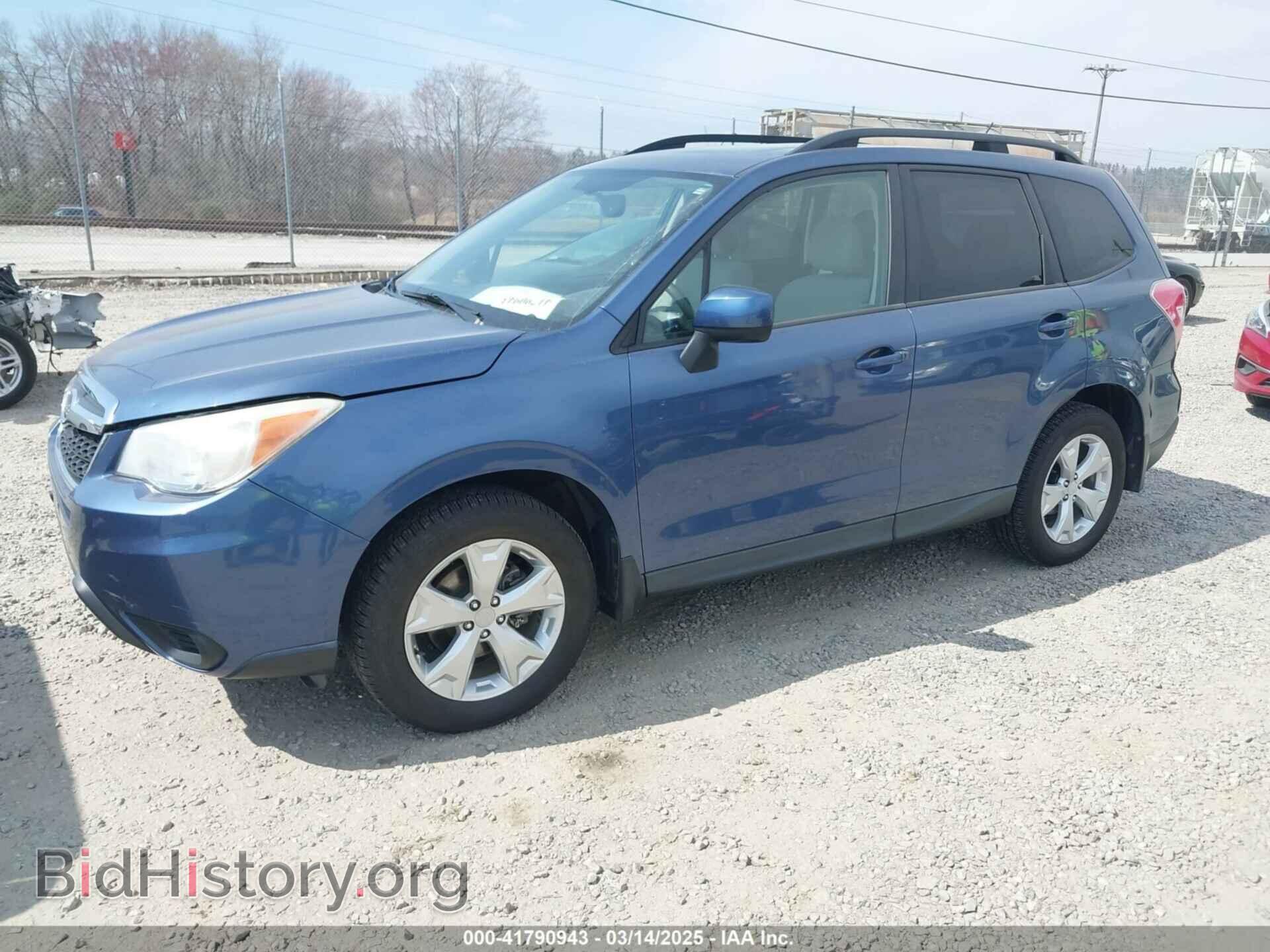 2014 SUBARU FORESTER - VIN: JF2SJAEC0EH506212 - Фото 2