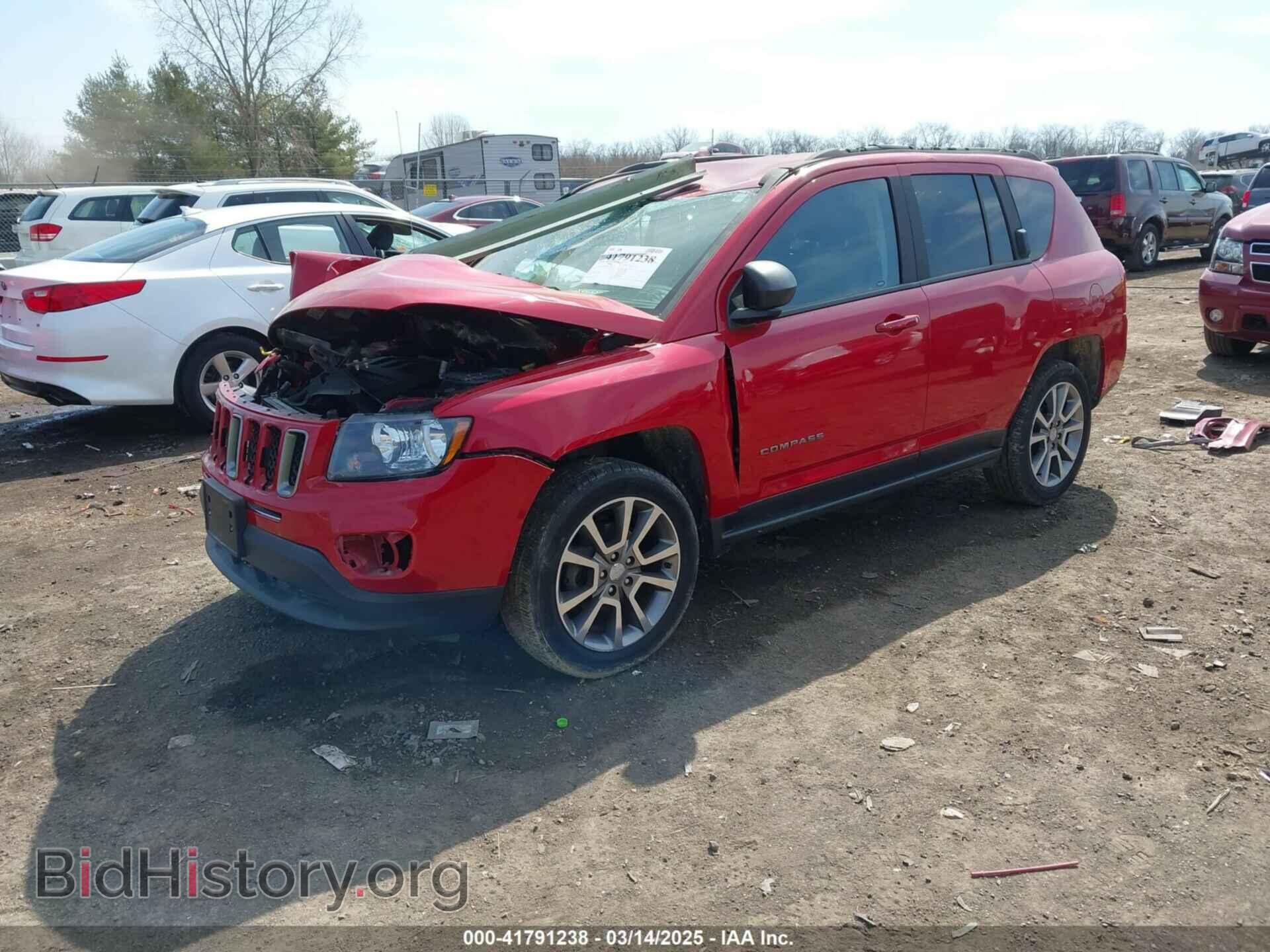 2017 JEEP COMPASS - VIN: 1C4NJDBB8HD101445 - Фото 2