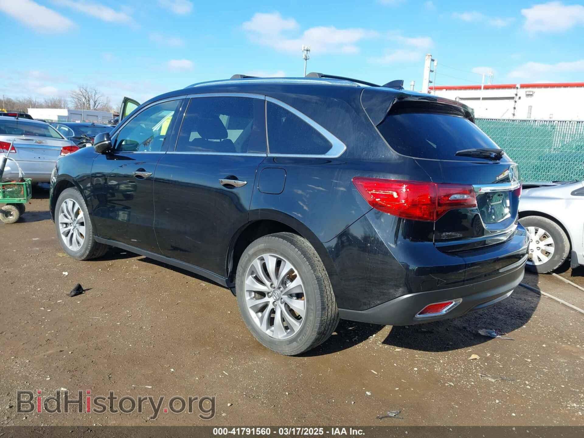 2015 ACURA MDX - VIN: 5FRYD4H48FB026490 - Фото 3