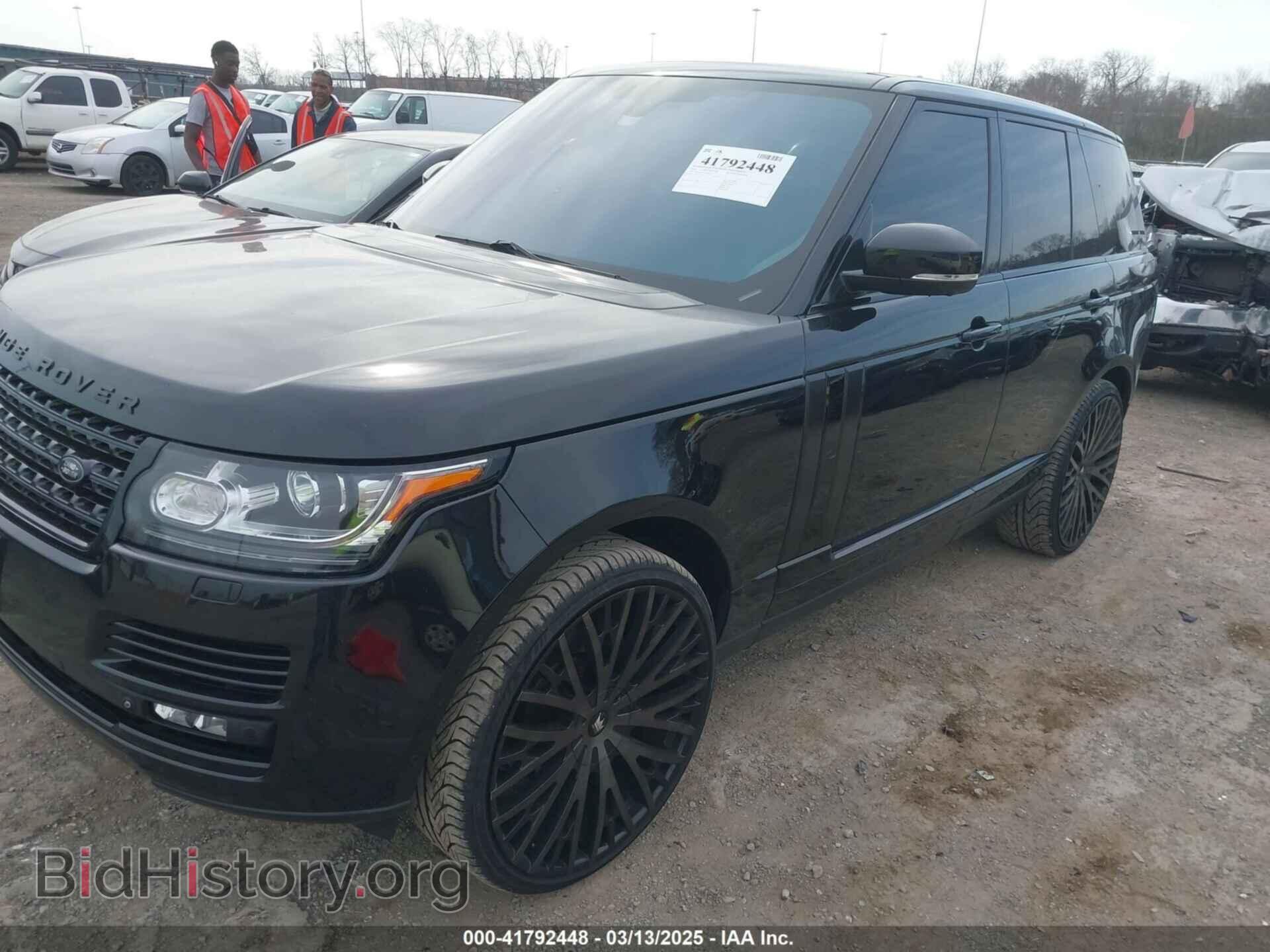 2015 LAND ROVER RANGE ROVER - VIN: SALGS2VF1FA215223 - Фото 2