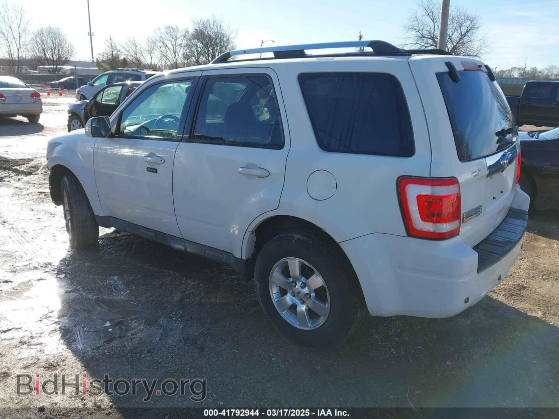 2011 FORD ESCAPE - VIN: 1FMCU9EG5BKC09796 - Фото 3