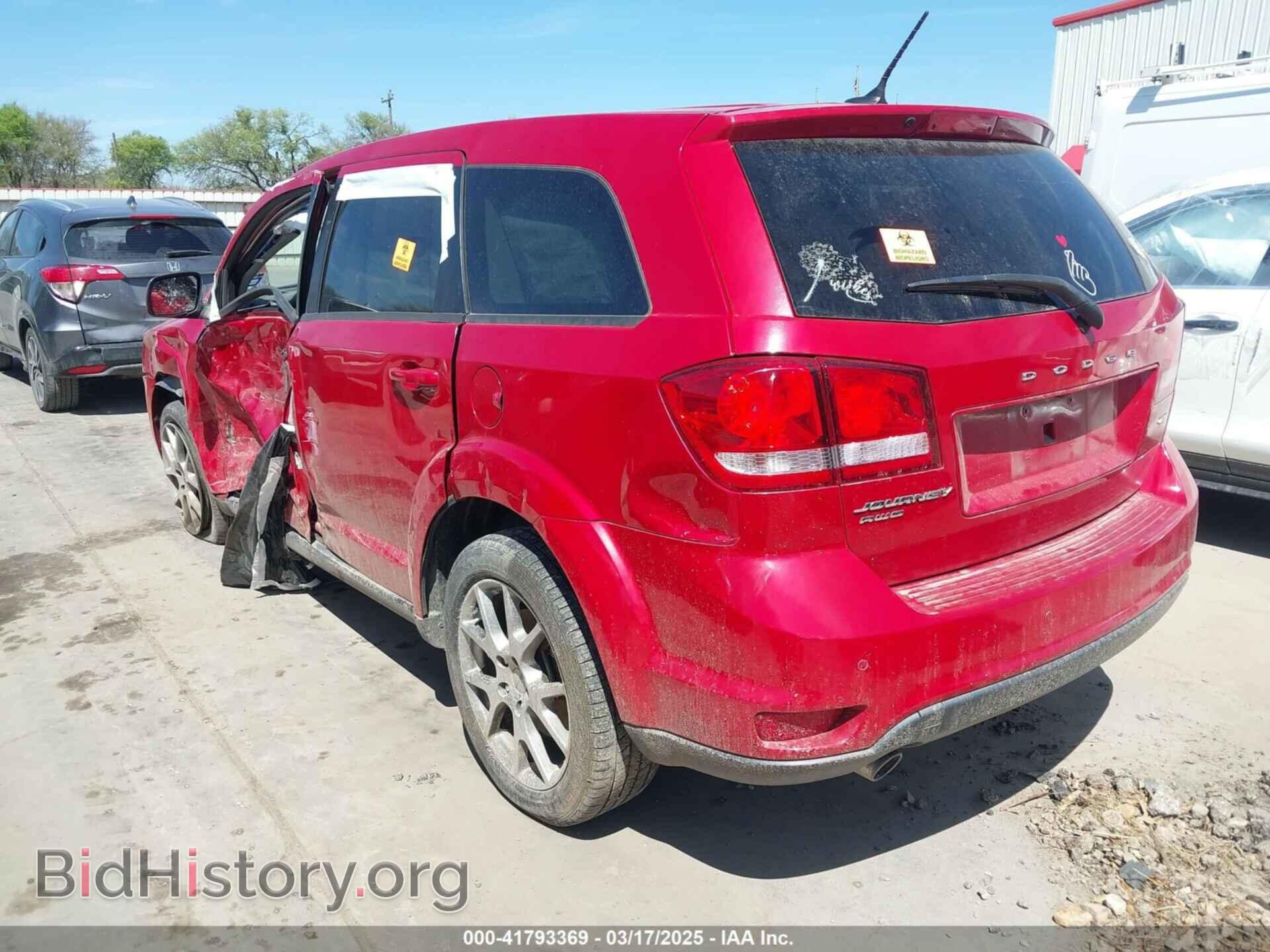 2017 DODGE JOURNEY - VIN: 3C4PDDEG4HT610501 - Фото 3