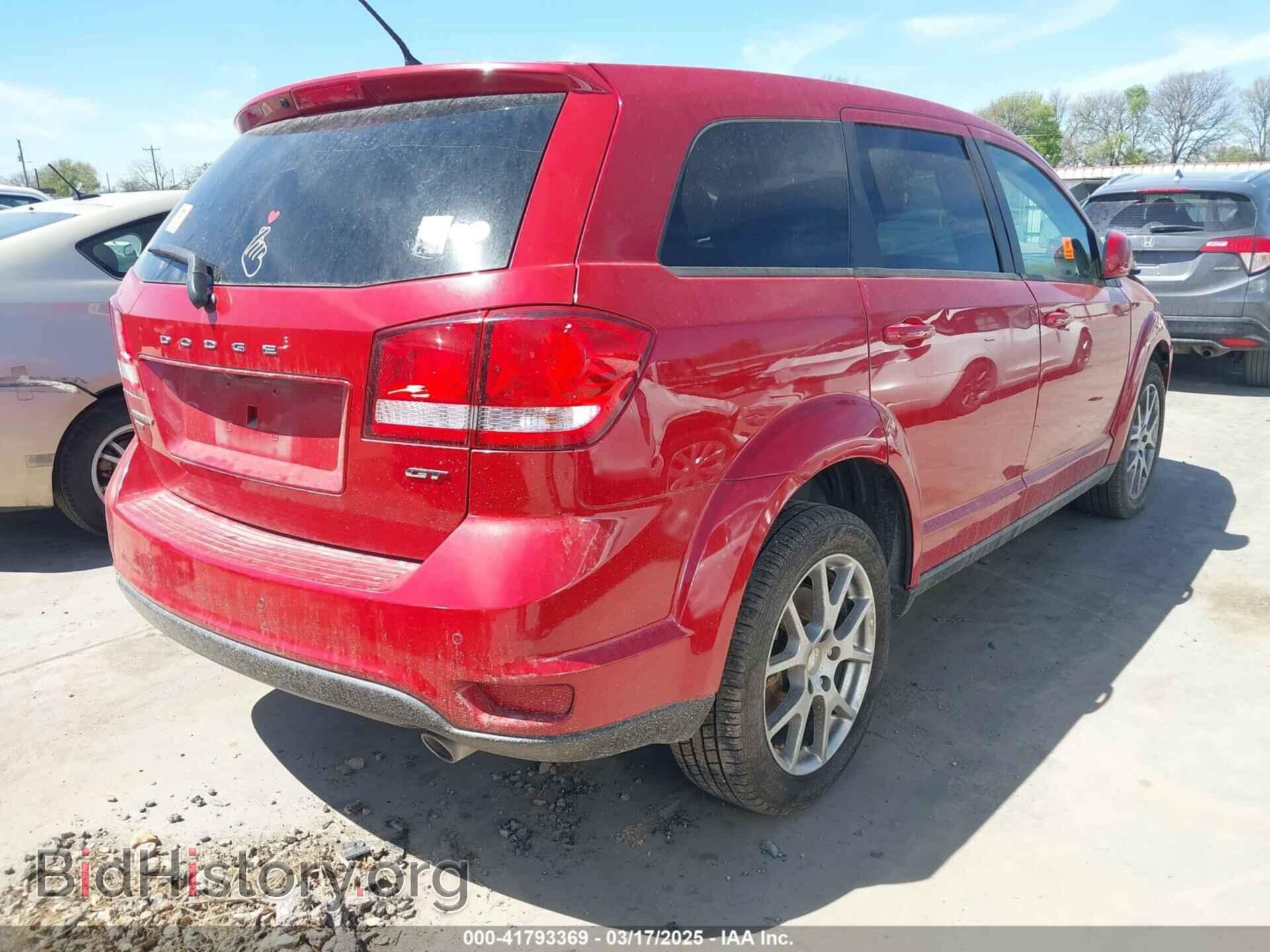 2017 DODGE JOURNEY - VIN: 3C4PDDEG4HT610501 - Фото 4
