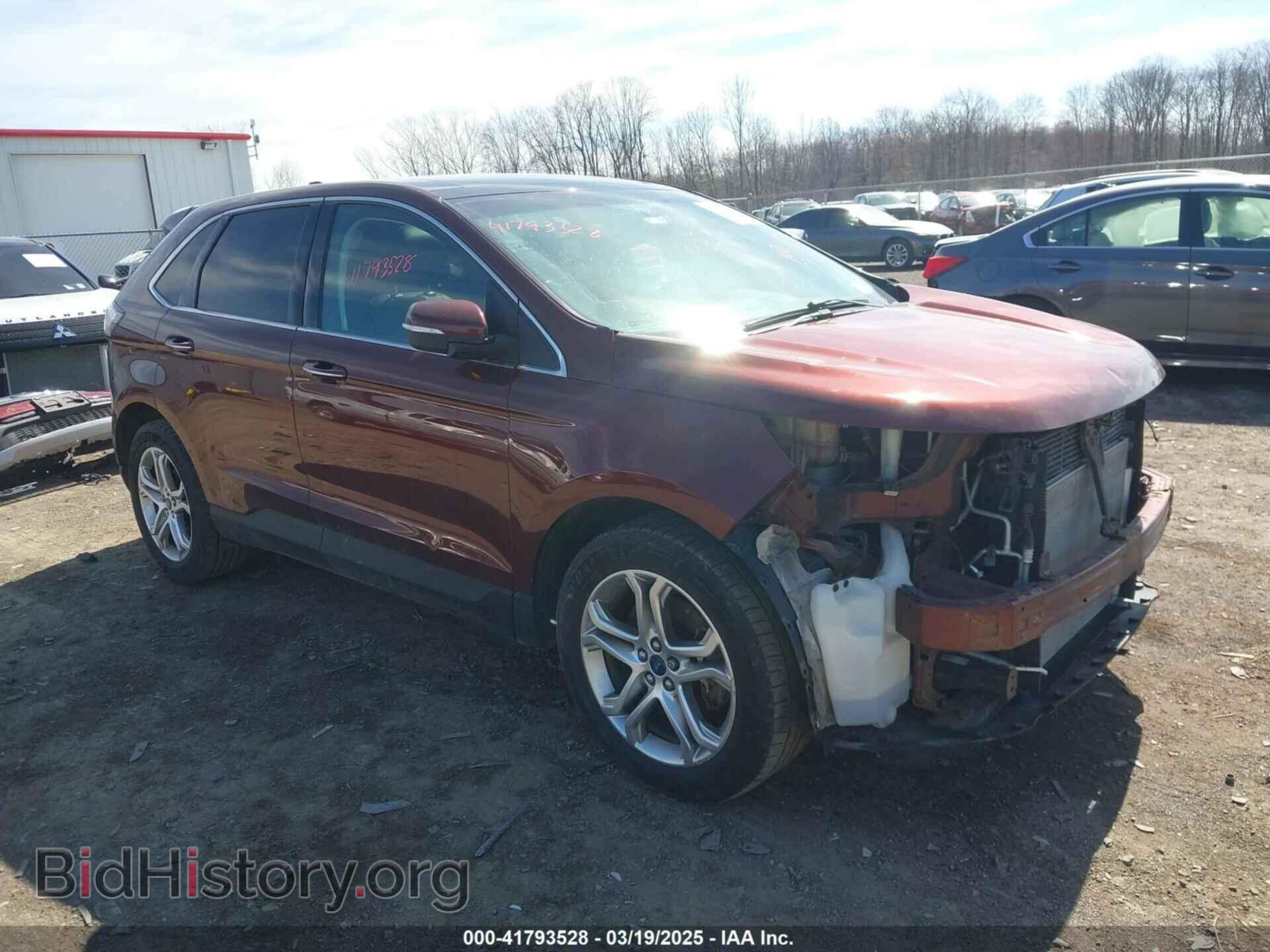 Фотография 2FMTK4K81FBB99273 - FORD EDGE 2015