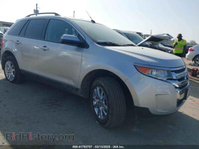 2013 Ford EDGE SEL, серебристый — VIN 2FMDK3JC3DBE33138, IAAI