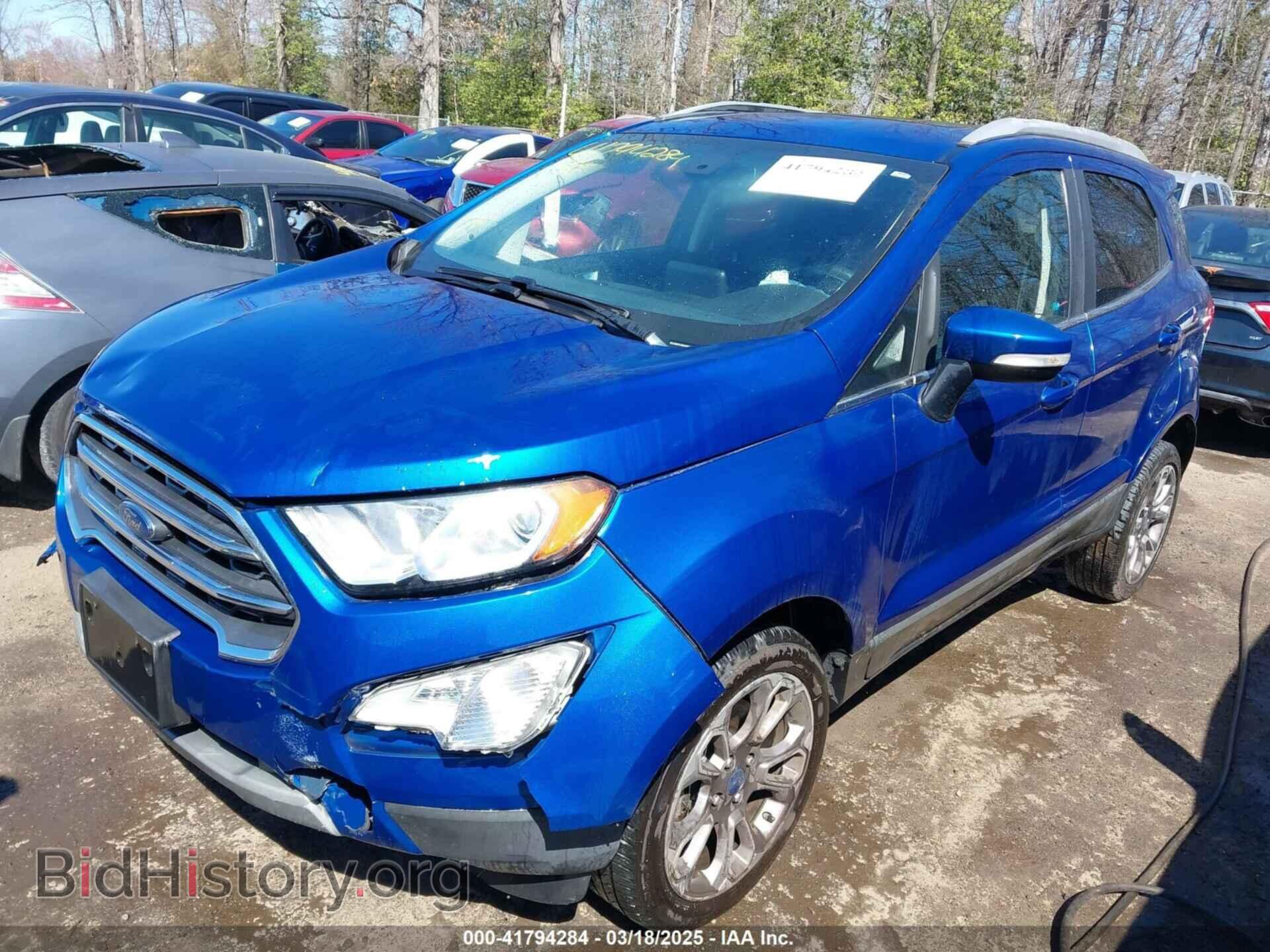 2019 FORD ECOSPORT - VIN: MAJ6S3KL7KC256835 - Фото 2