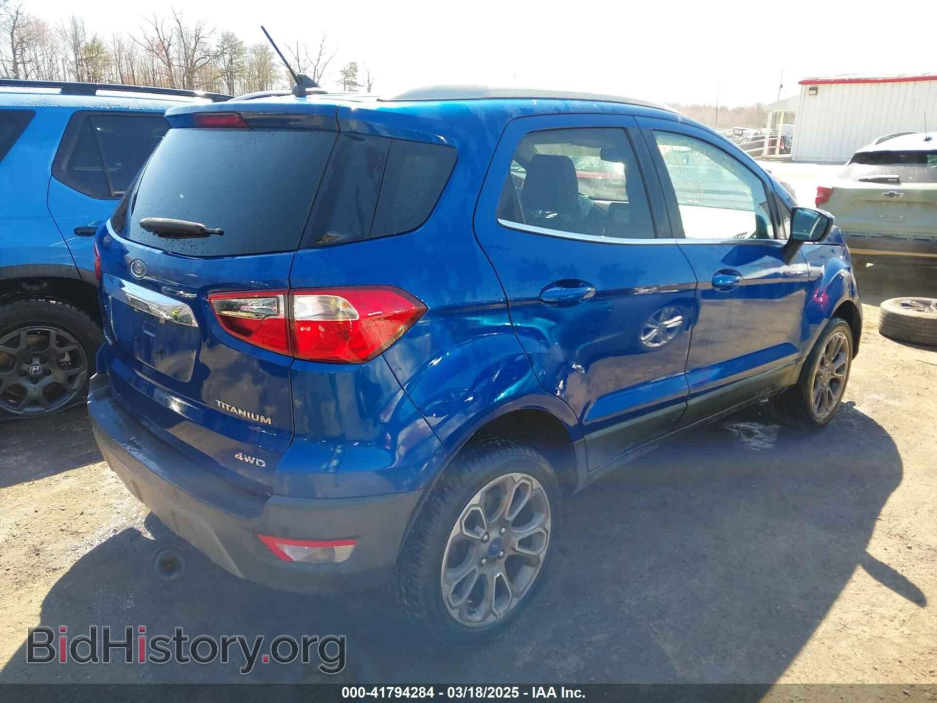 2019 FORD ECOSPORT - VIN: MAJ6S3KL7KC256835 - Фото 4