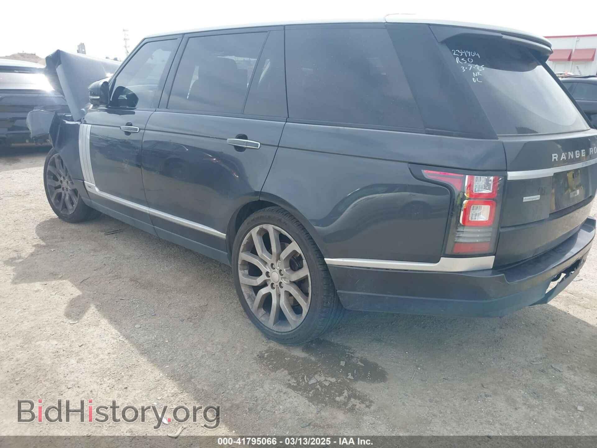 2015 LAND ROVER RANGE ROVER - VIN: SALGV3TF3FA208080 - Фото 3