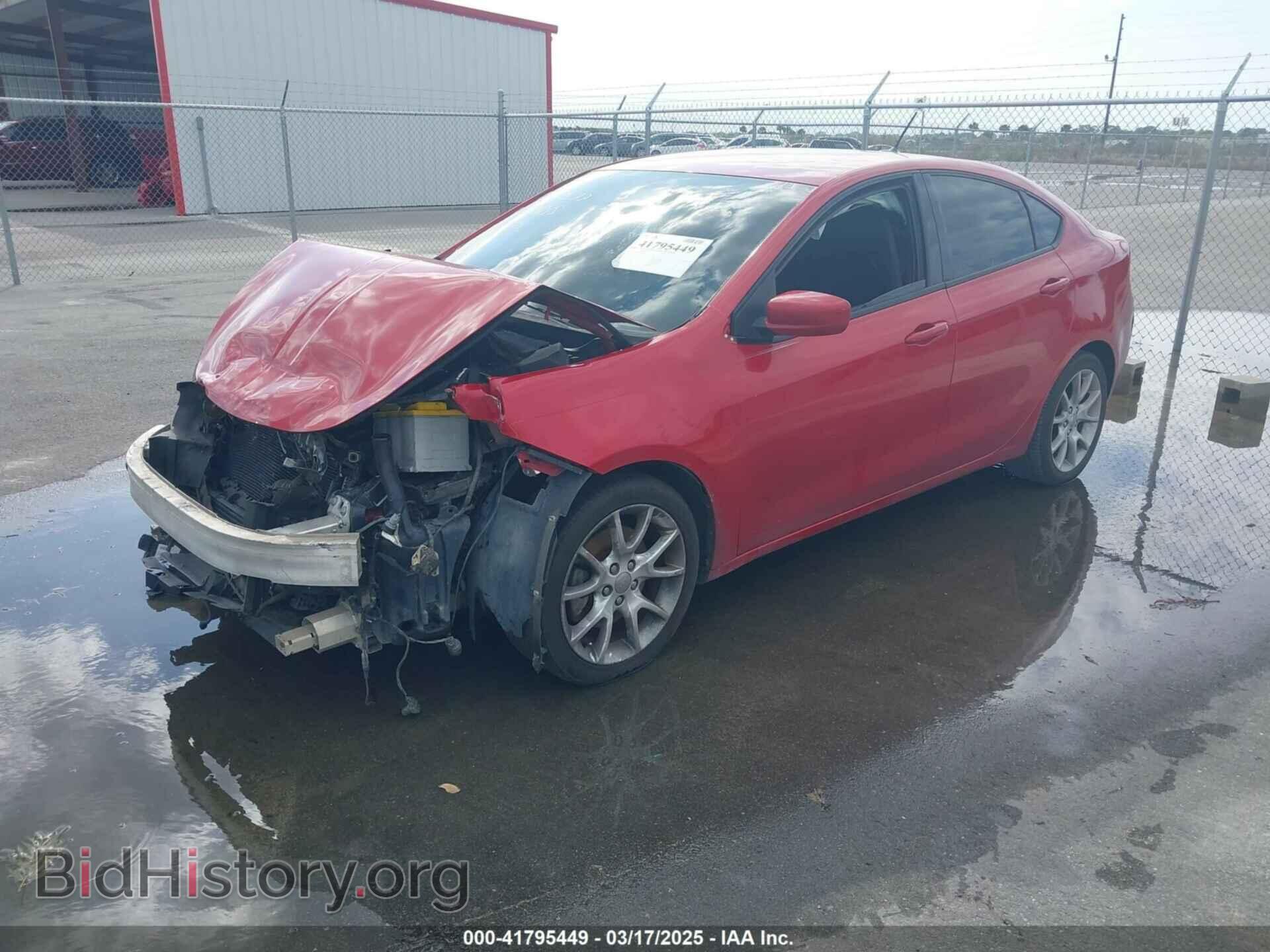 2013 DODGE DART - VIN: 1C3CDFBH8DD682698 - Фото 2