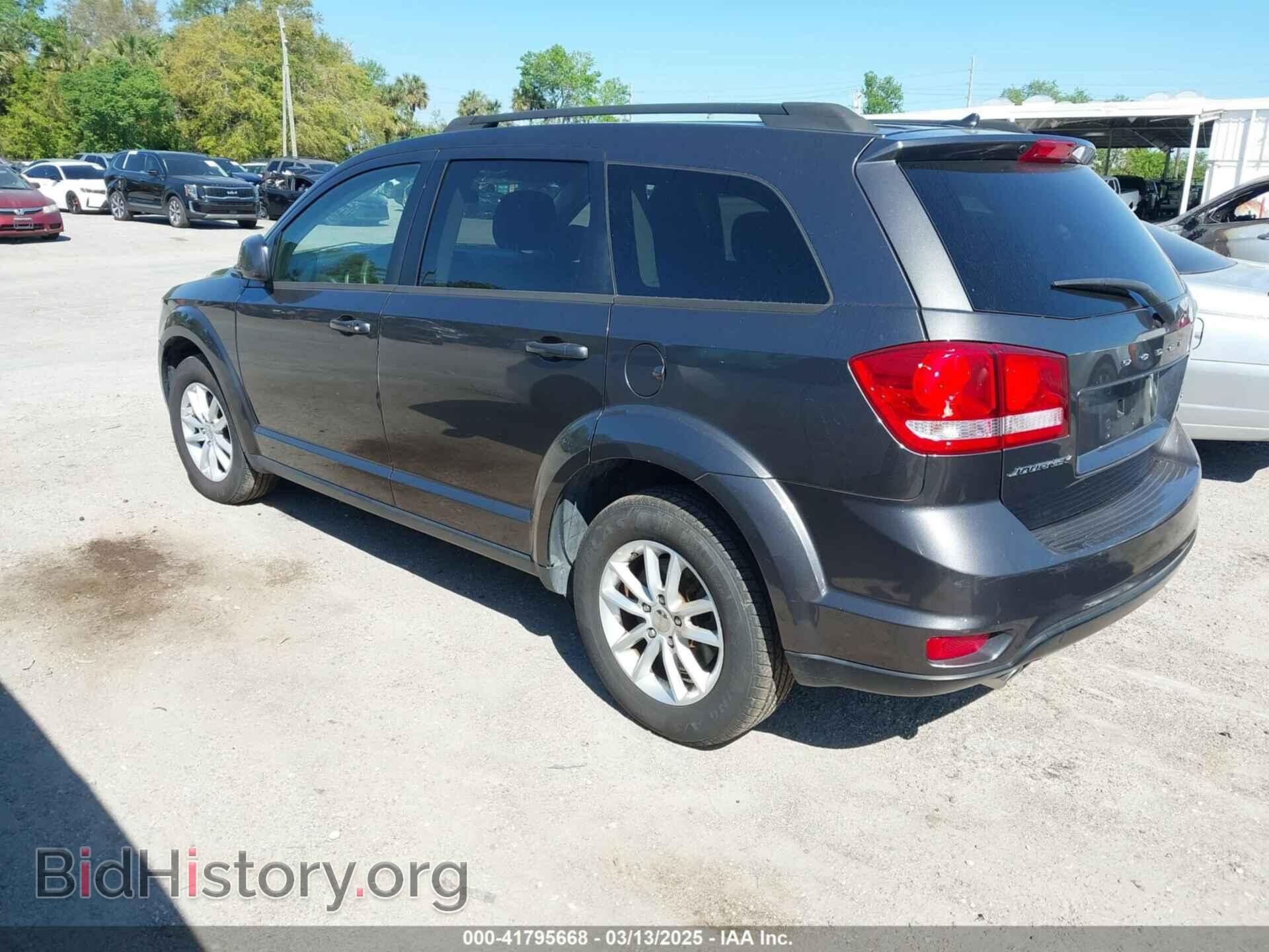 2016 DODGE JOURNEY - VIN: 3C4PDCBG9GT231989 - Фото 3