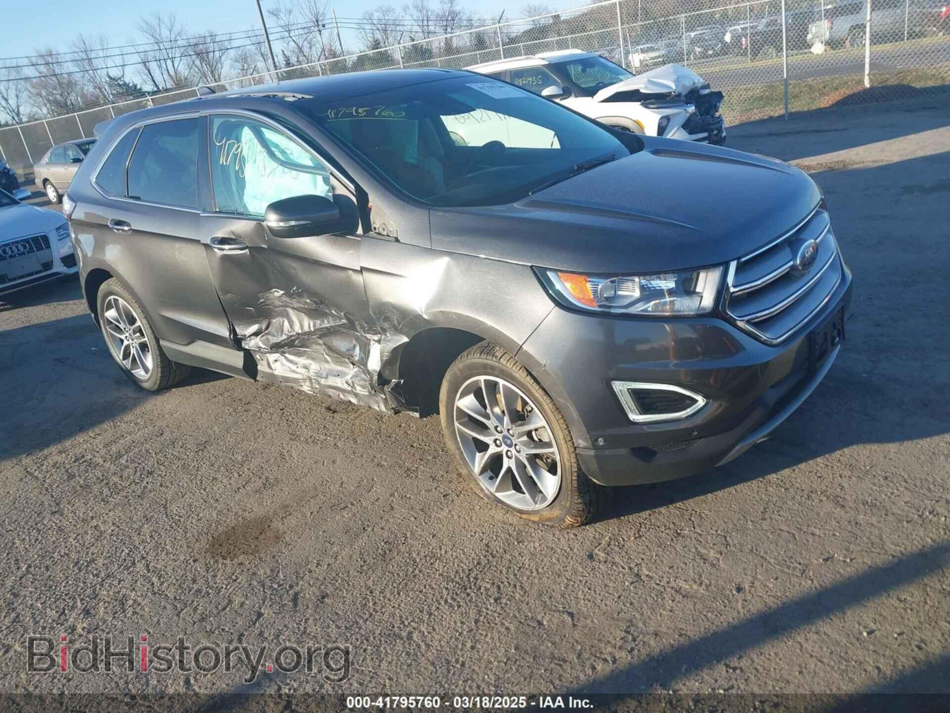 Фотография 2FMPK4K87FBB77277 - FORD EDGE 2015