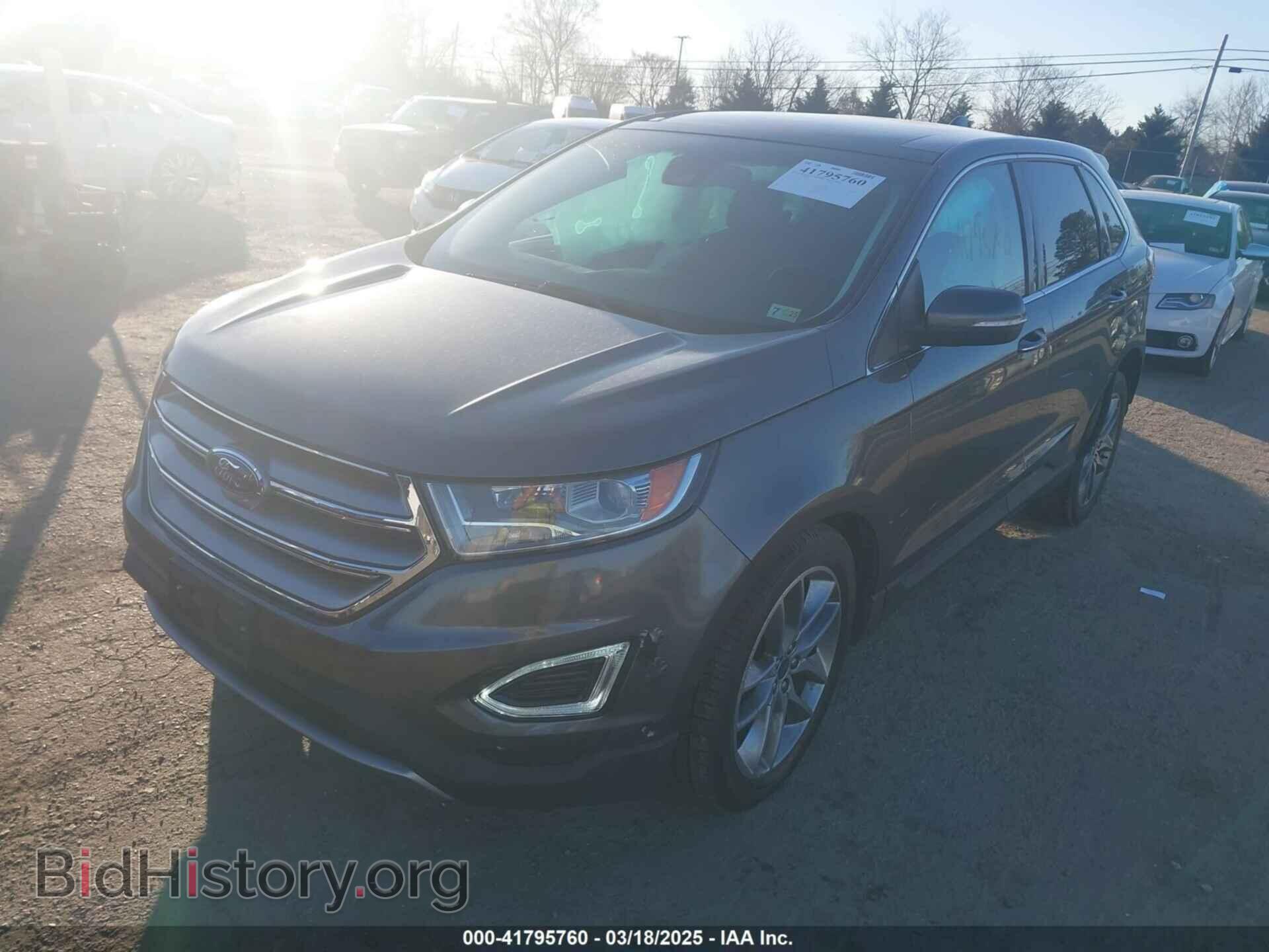2015 FORD EDGE - VIN: 2FMPK4K87FBB77277 - Photo 2