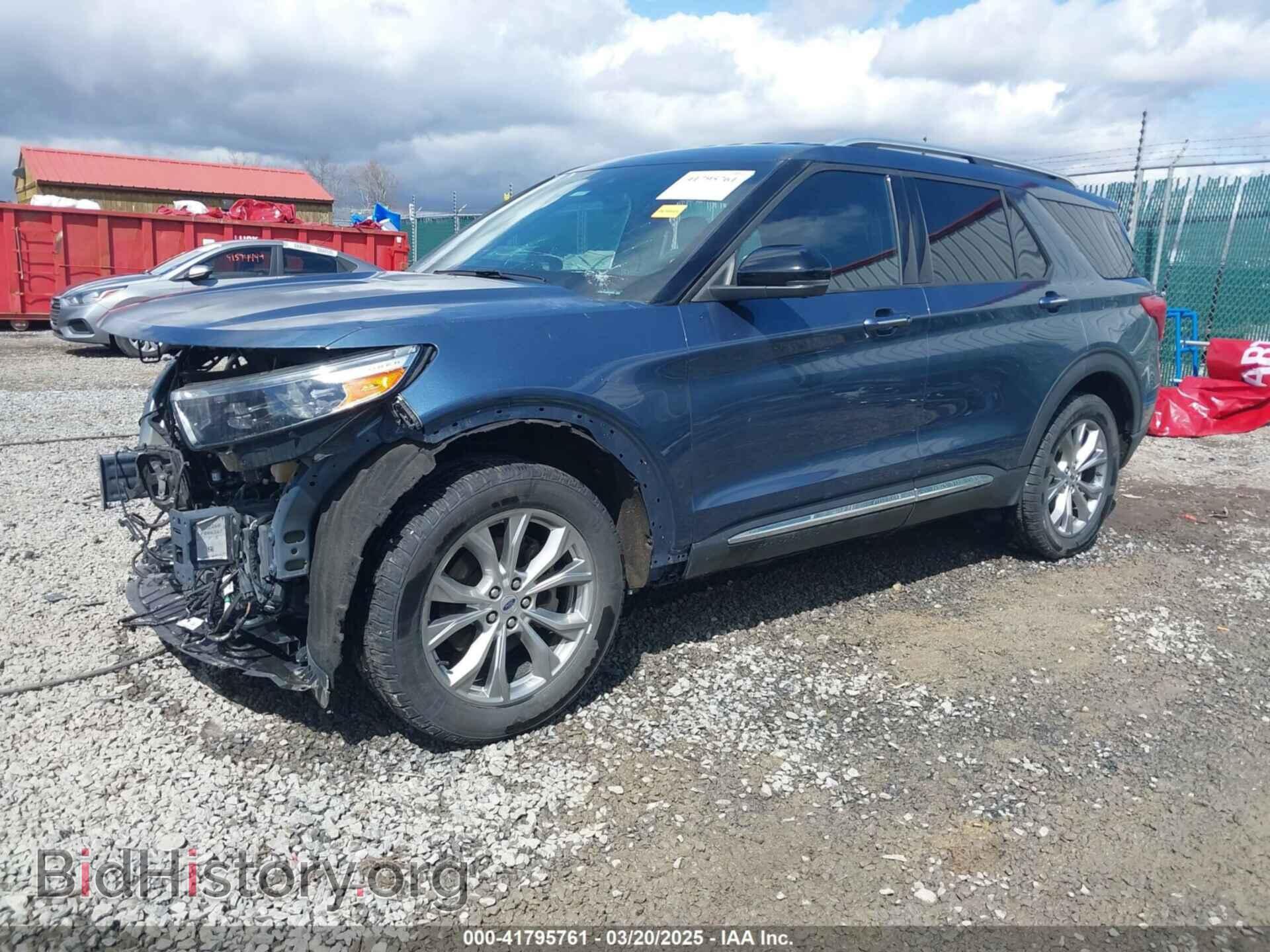 2020 FORD EXPLORER - VIN: 1FMSK8FHXLGA93776 - Фото 2