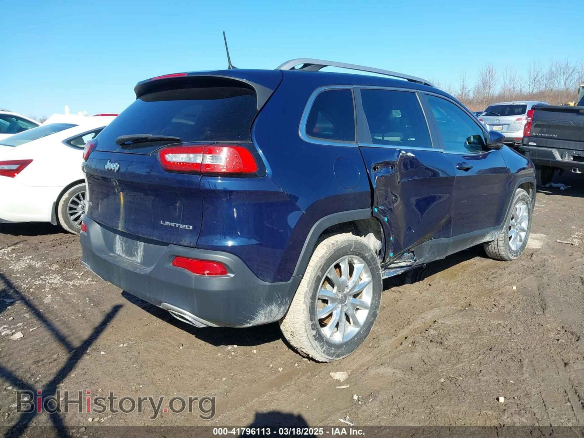 2016 JEEP CHEROKEE - VIN: 1C4PJMDS3GW352771 - Фото 4