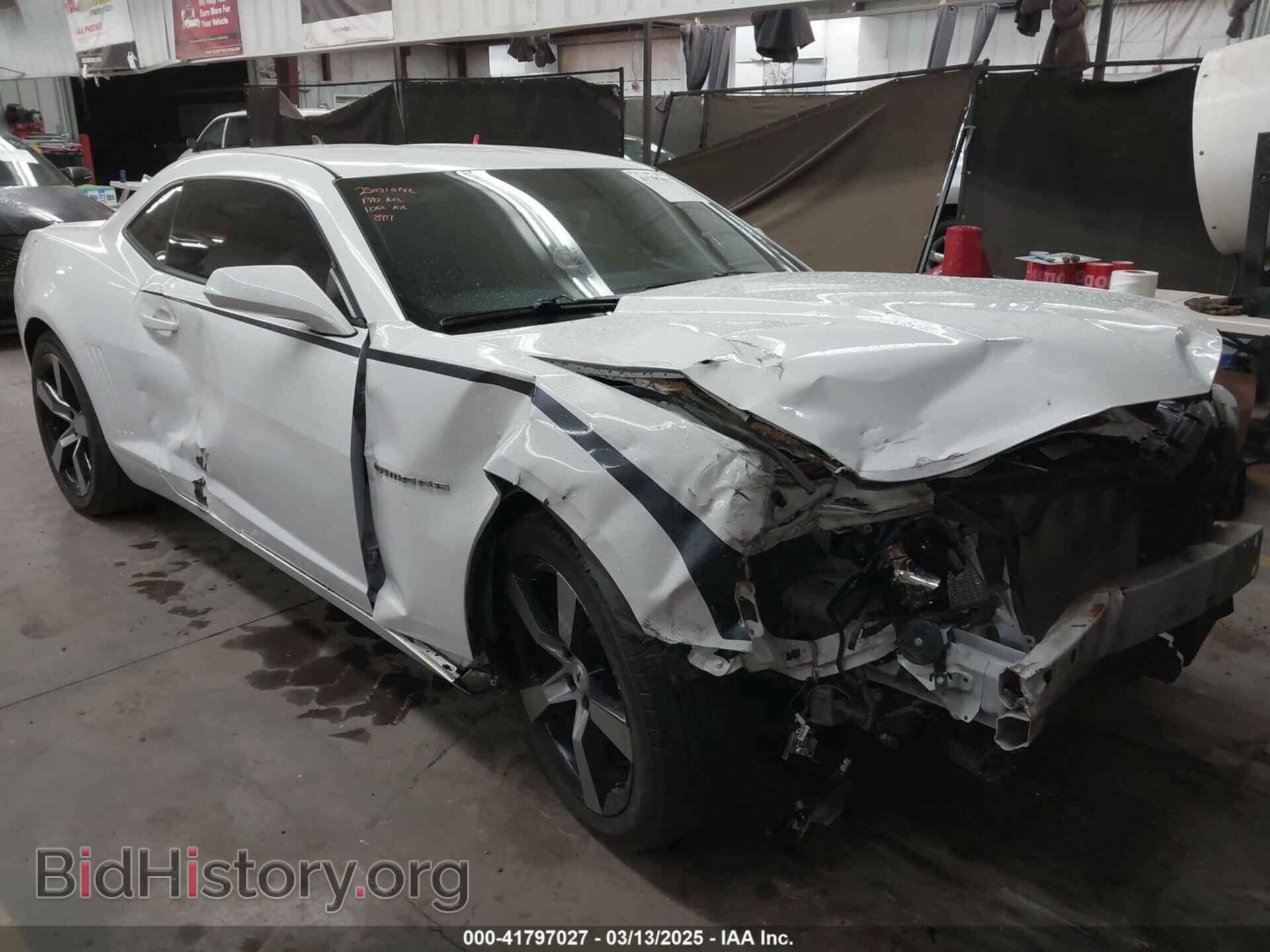 Photo 2G1FB1EV3A9168911 - CHEVROLET CAMARO 2010
