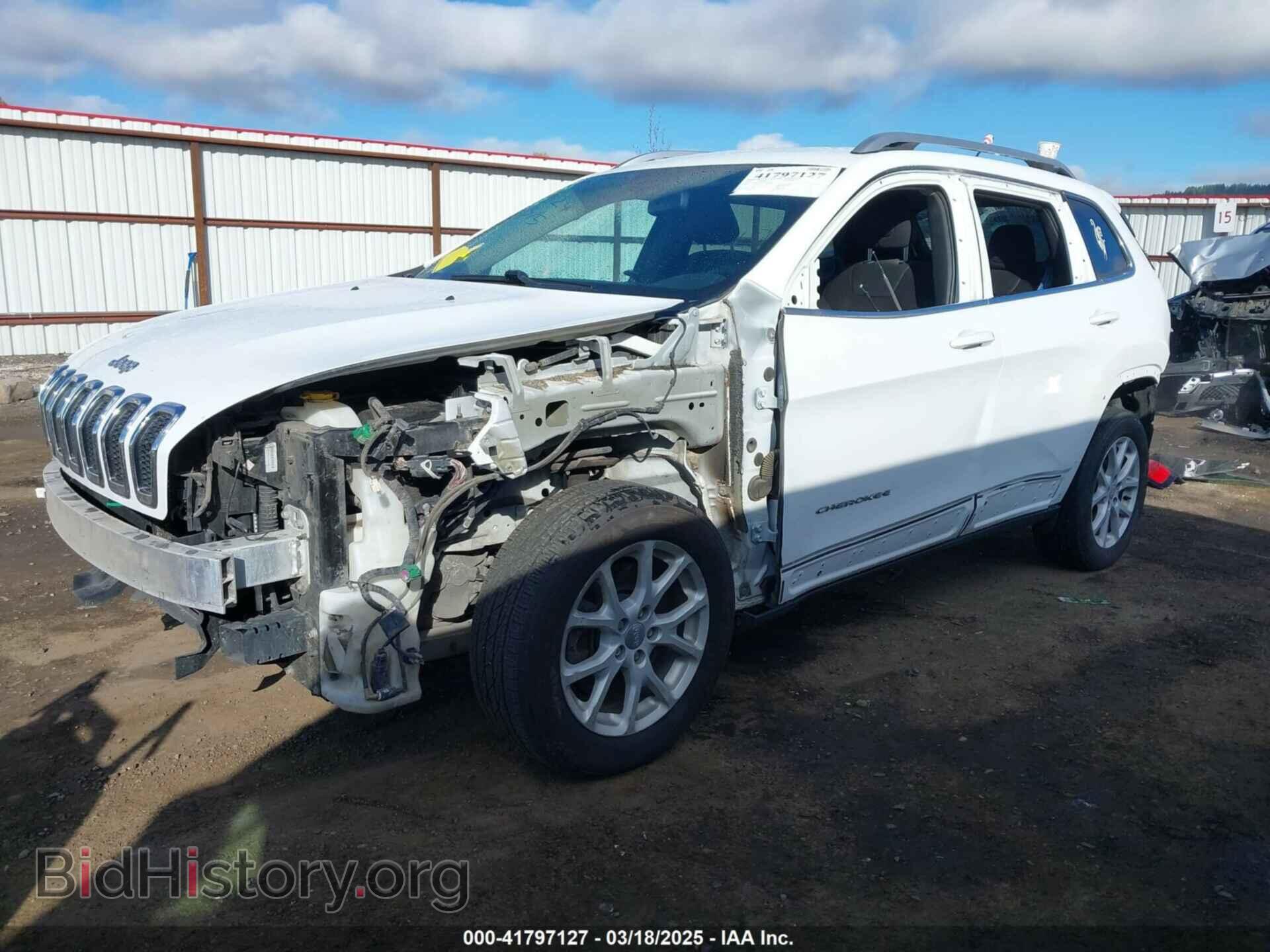 2016 JEEP CHEROKEE - VIN: 1C4PJLCBXGW287221 - Фото 2