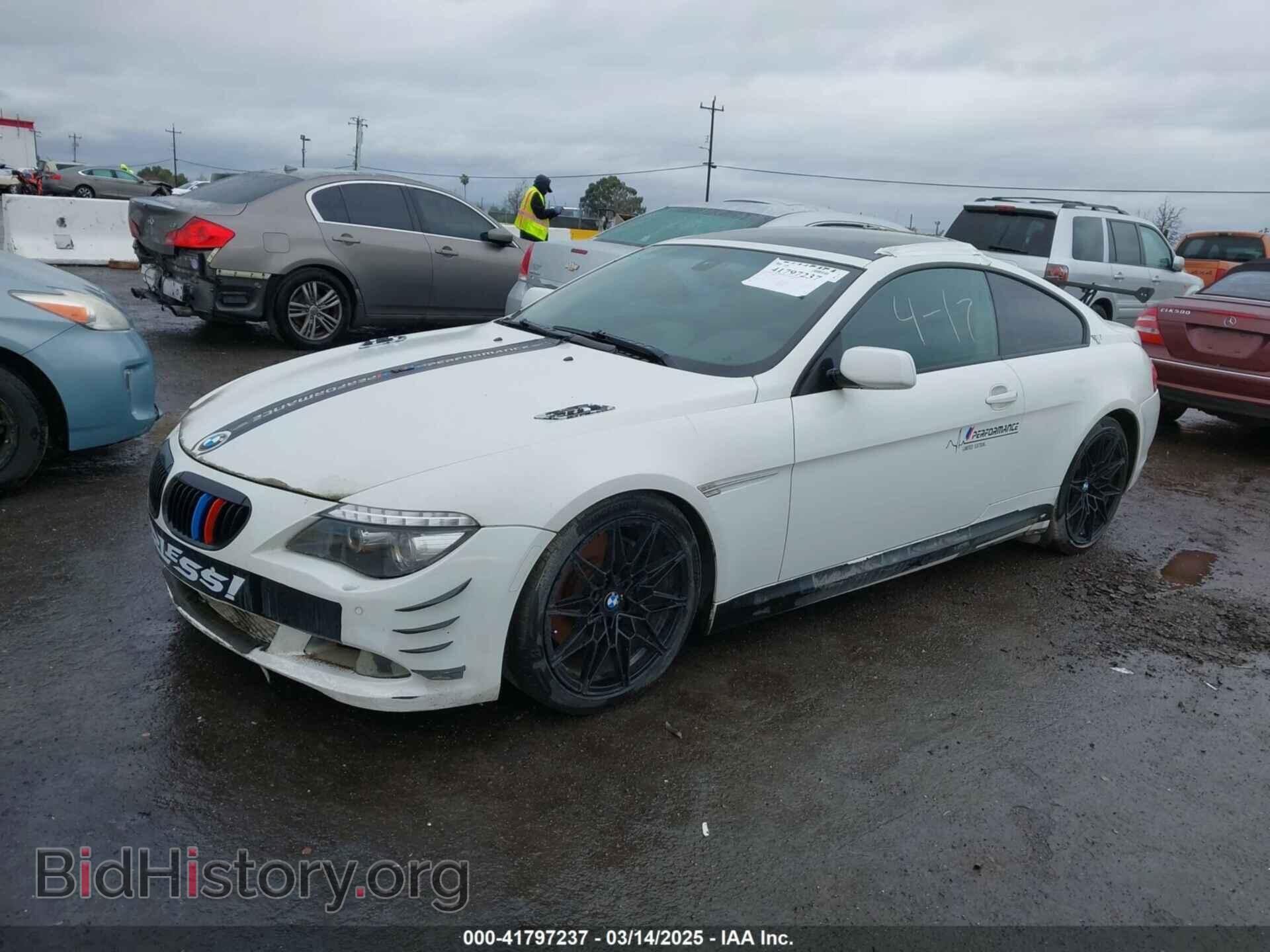 2008 BMW 650 - VIN: WBAEA53568CV90834 - Фото 2