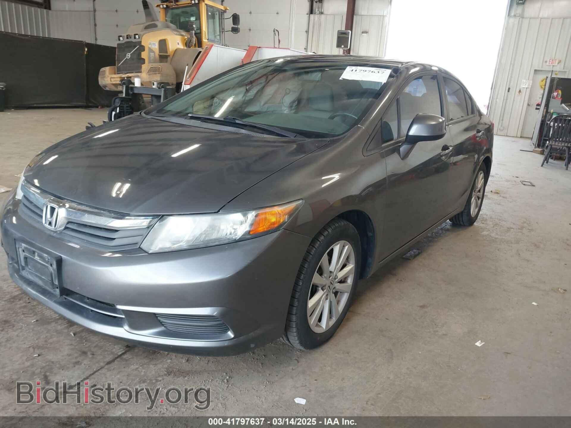 2012 HONDA CIVIC - VIN: 2HGFB2F94CH576908 - Фото 2