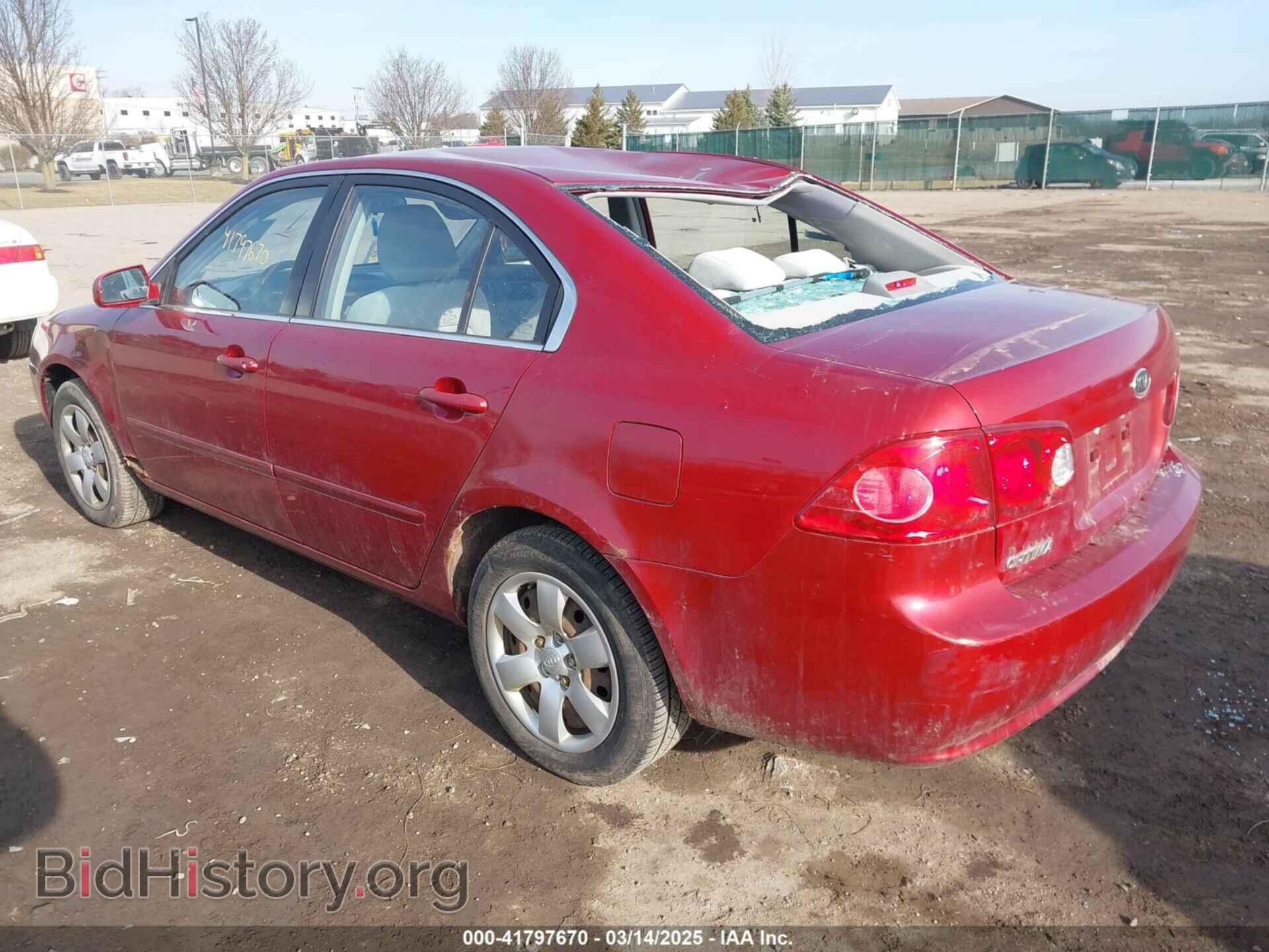 2008 KIA OPTIMA - VIN: KNAGE123X85219265 - Фото 3
