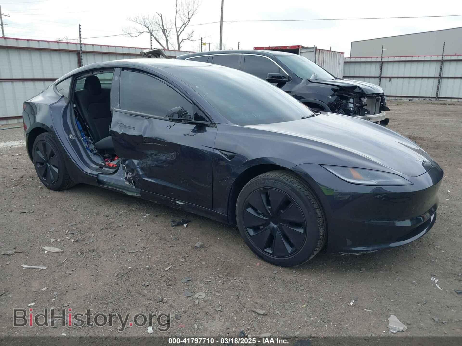 Photo 5YJ3E1EA2RF847638 - TESLA MODEL 3 2024