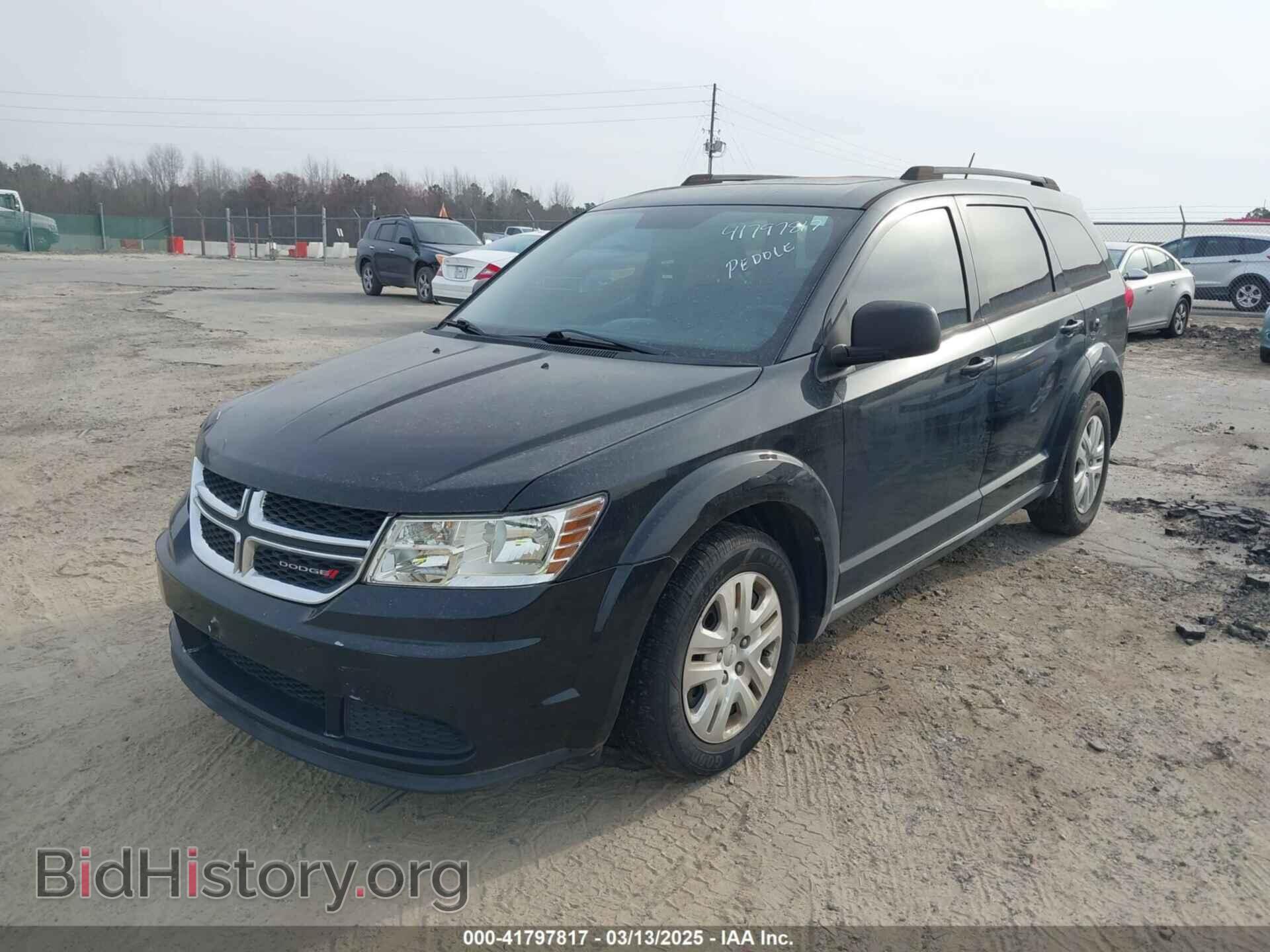2013 DODGE JOURNEY - VIN: 3C4PDCAB0DT702977 - Фото 2