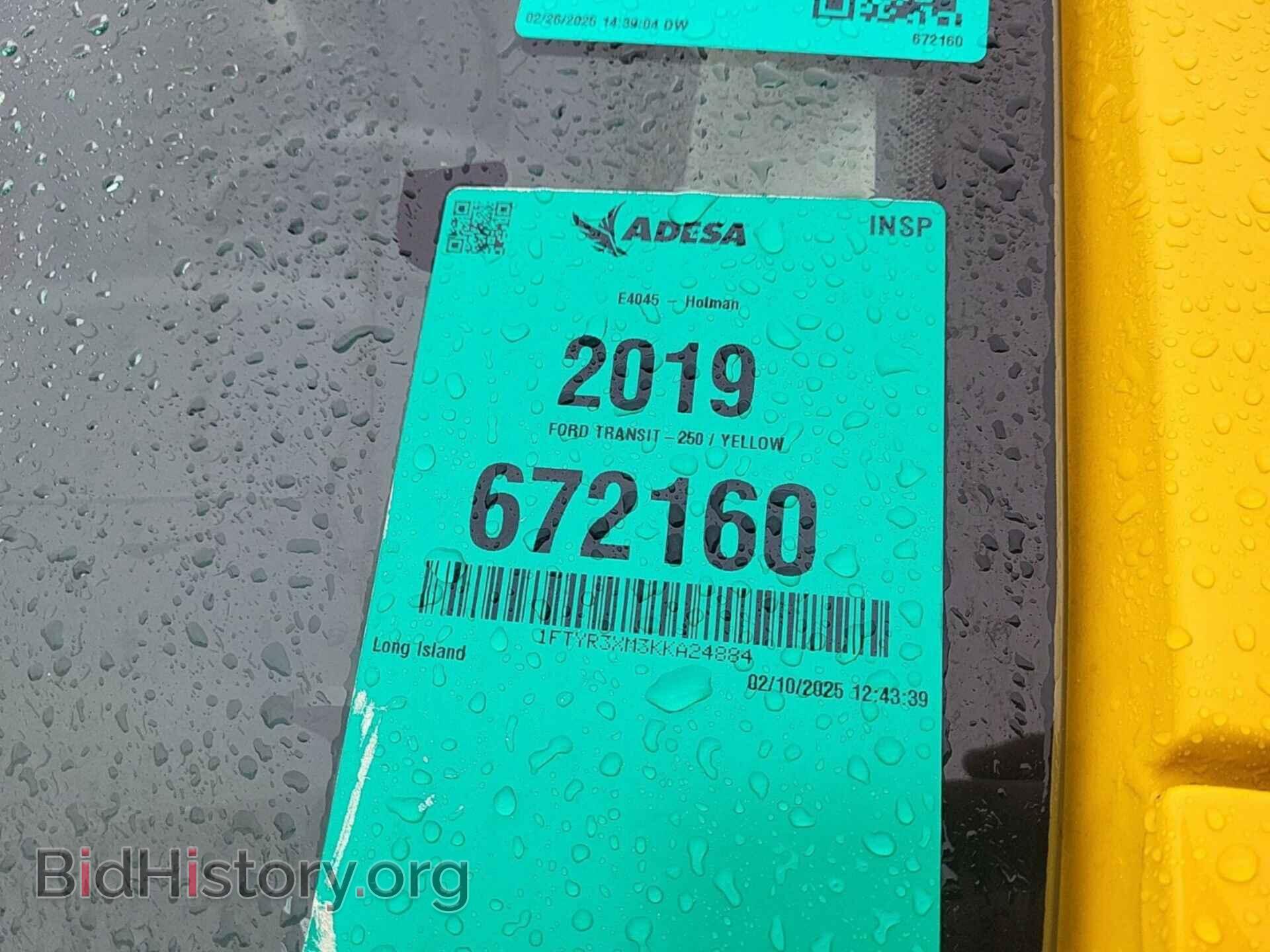 2019 FORD TRANSIT - VIN: 1FTYR3XM3KKA24884 - Фото 4