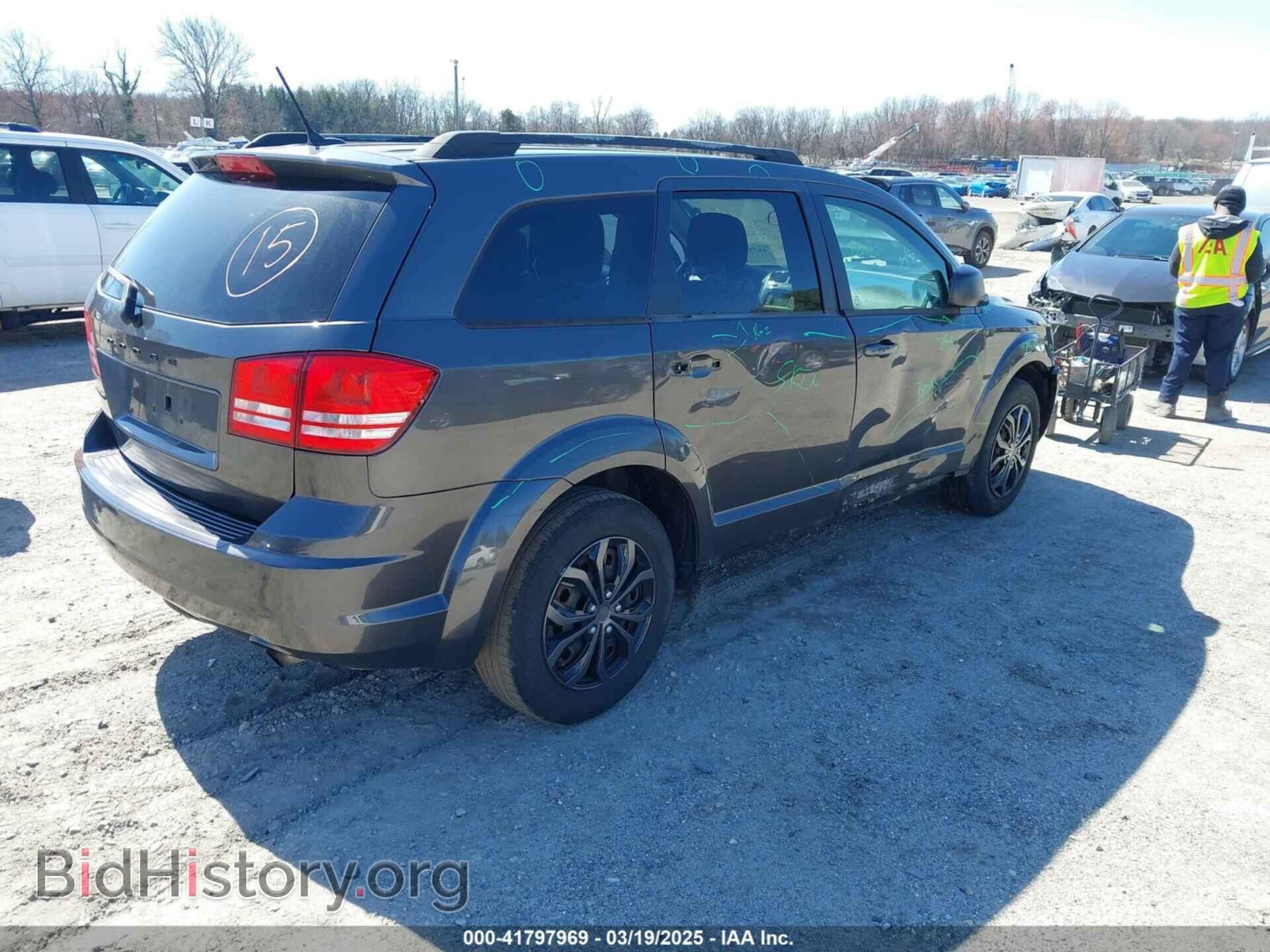 2017 DODGE JOURNEY - VIN: 3C4PDCAB0HT701026 - Фото 4