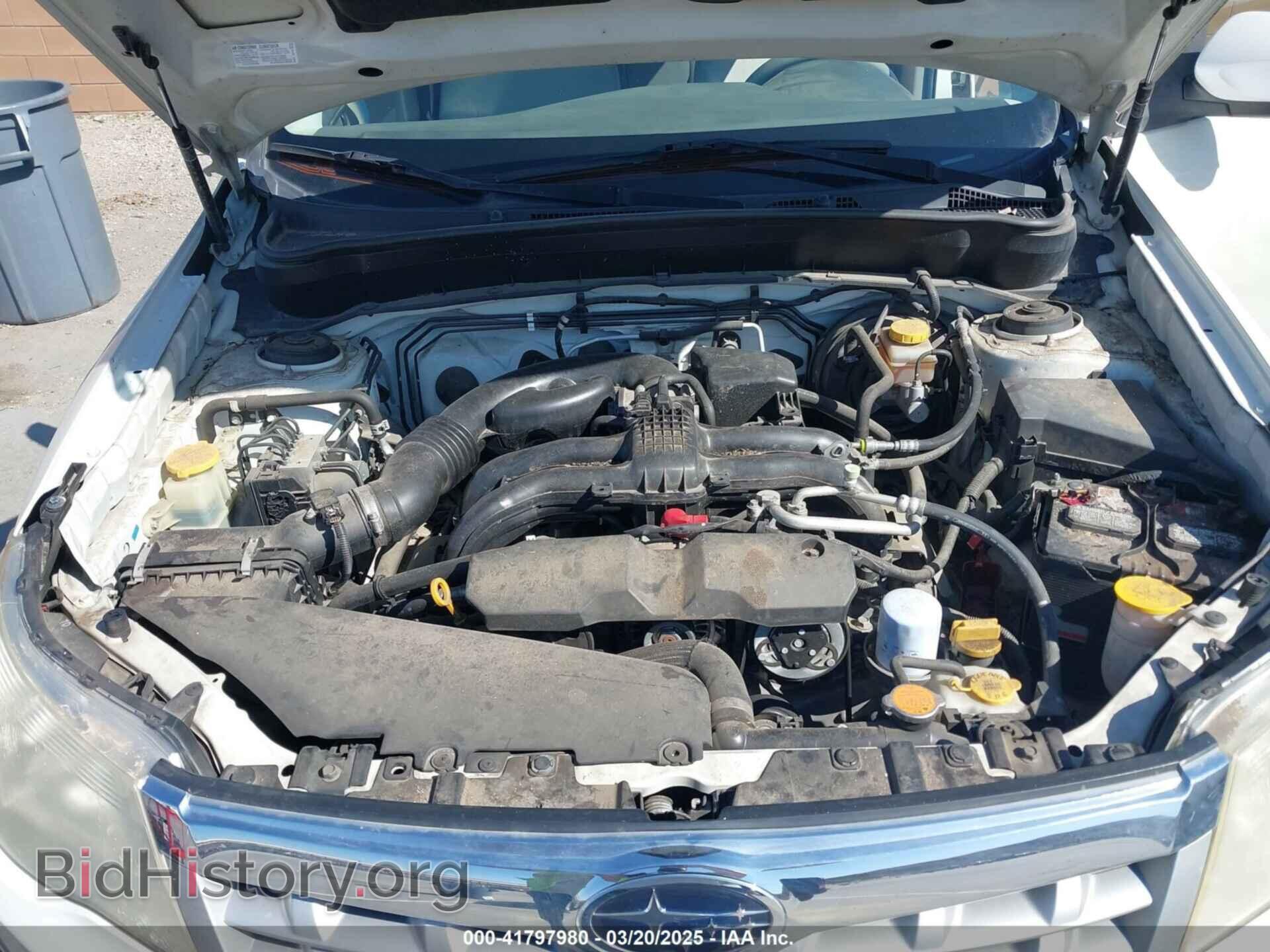 2012 SUBARU FORESTER - VIN: JF2SHADC1CH449237 - Фото 10