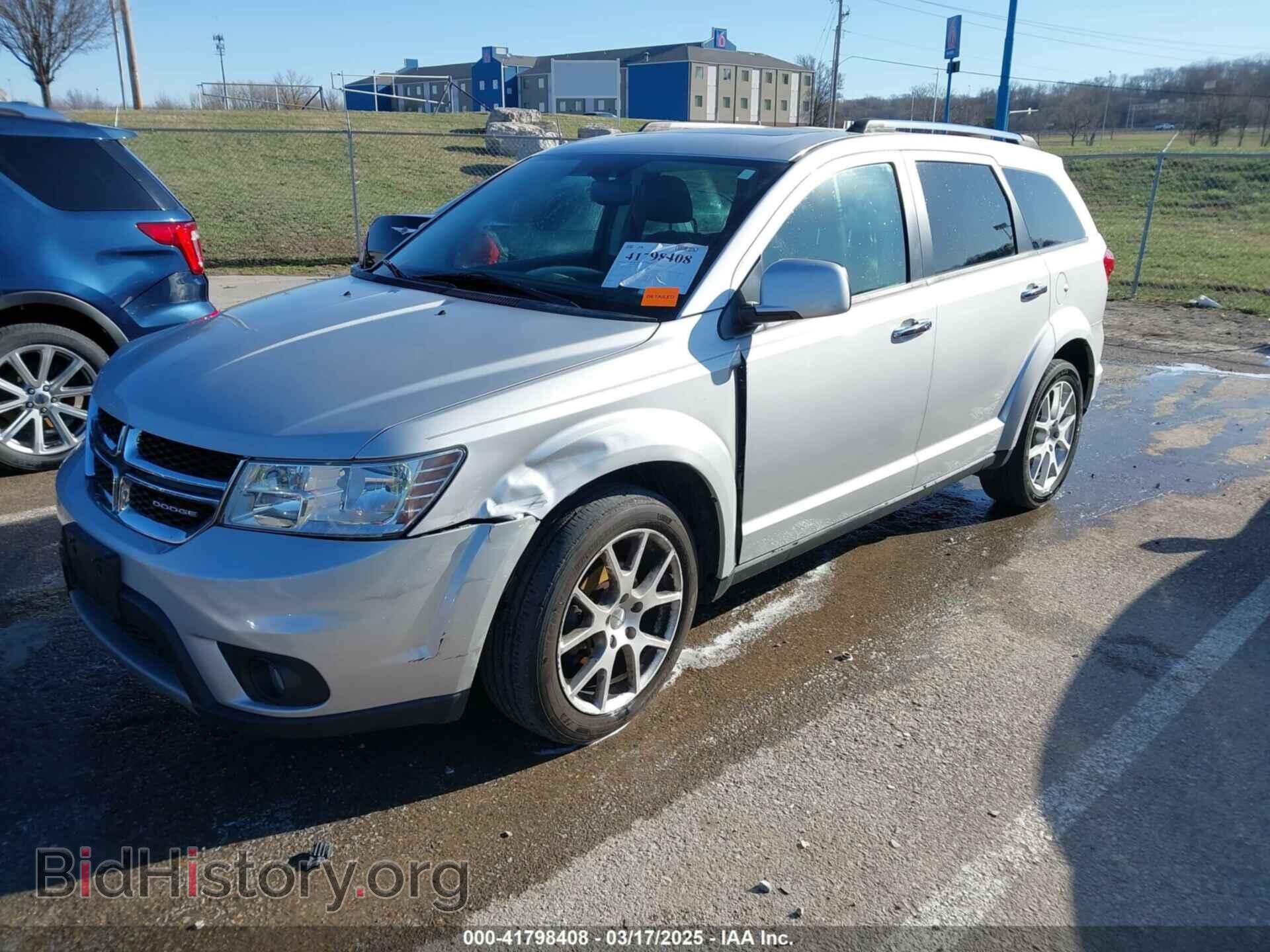 2012 DODGE JOURNEY - VIN: 3C4PDCDGXCT147087 - Фото 2