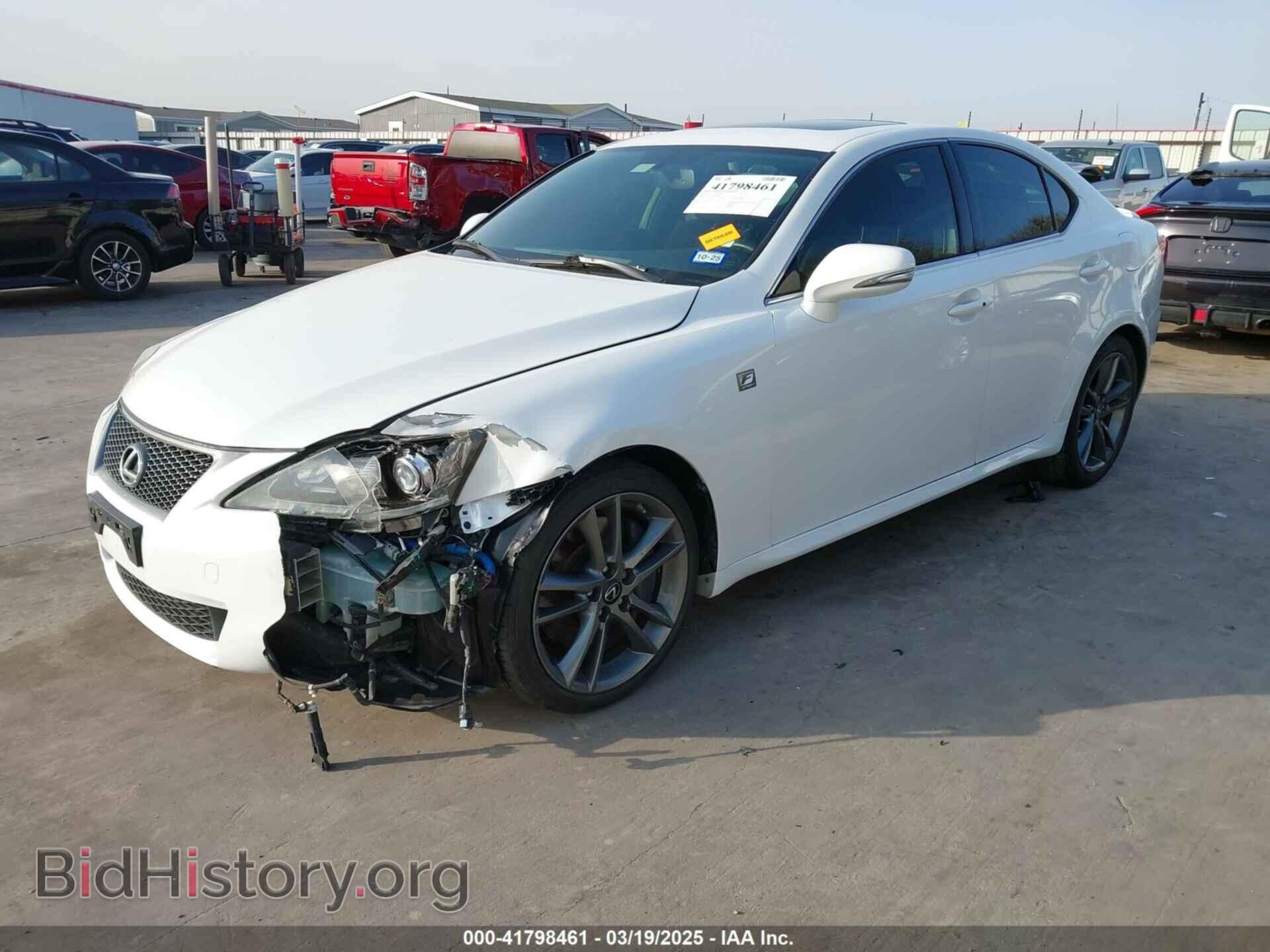 2012 LEXUS IS 350 - VIN: JTHBE5C27C5030591 - Фото 2