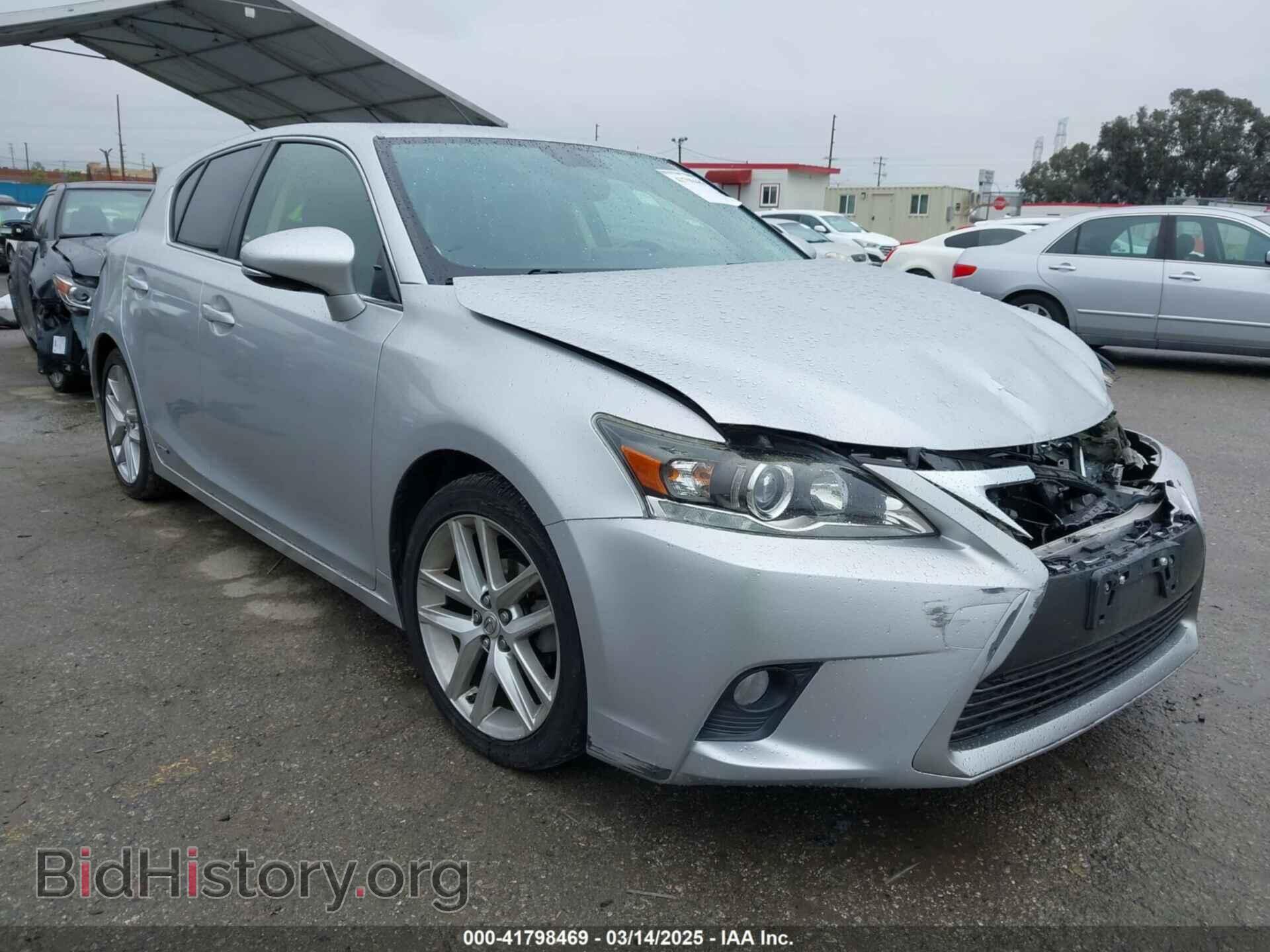 Photo JTHKD5BH0E2173721 - LEXUS CT 200H 2014