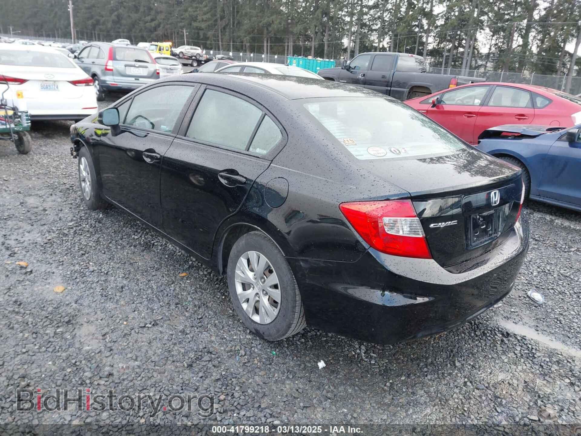 2012 HONDA CIVIC - VIN: 19XFB2F52CE353094 - Фото 3