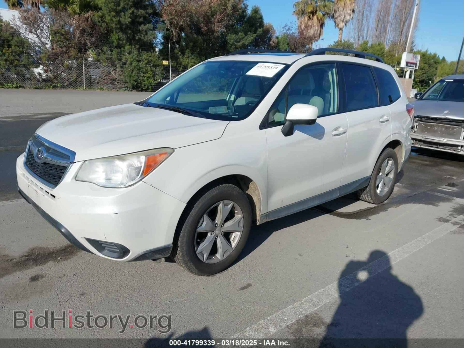 2014 SUBARU FORESTER - VIN: JF2SJAEC1EH449132 - Фото 2