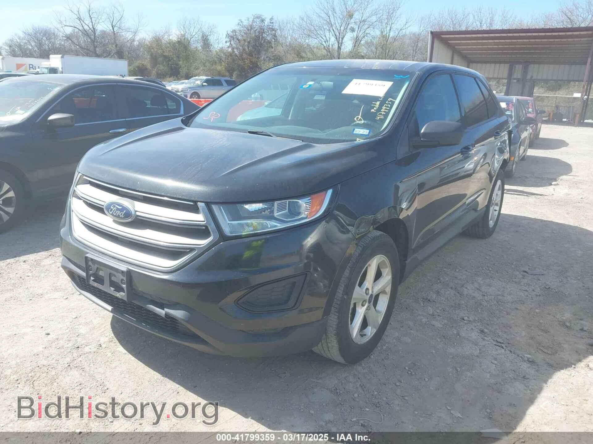 2015 FORD EDGE - VIN: 2FMTK3G80FBC33240 - Фото 2
