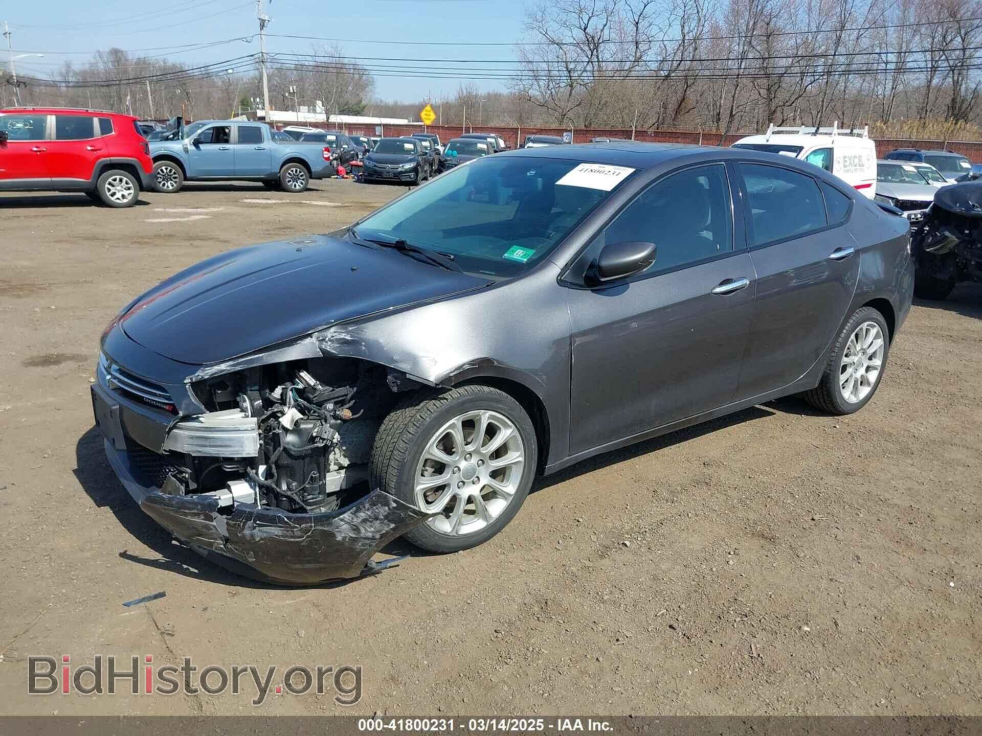 2014 DODGE DART - VIN: 1C3CDFCB7ED868485 - Фото 2