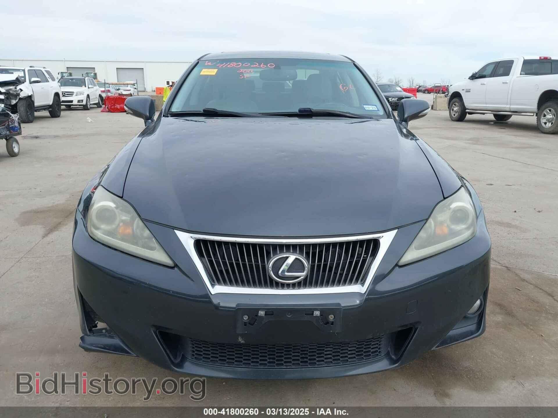 2011 LEXUS IS 250 - VIN: JTHBF5C26B5151429 - Фото 12