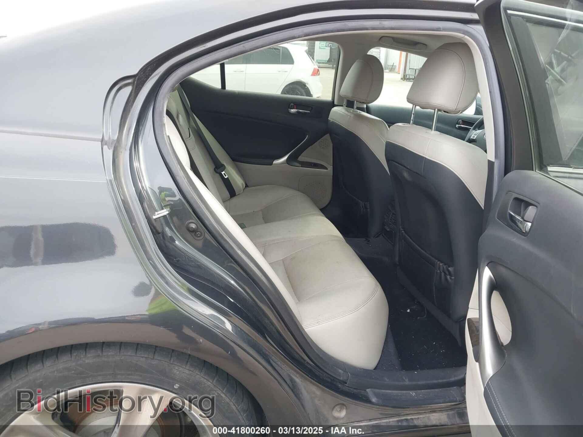 2011 LEXUS IS 250 - VIN: JTHBF5C26B5151429 - Фото 8