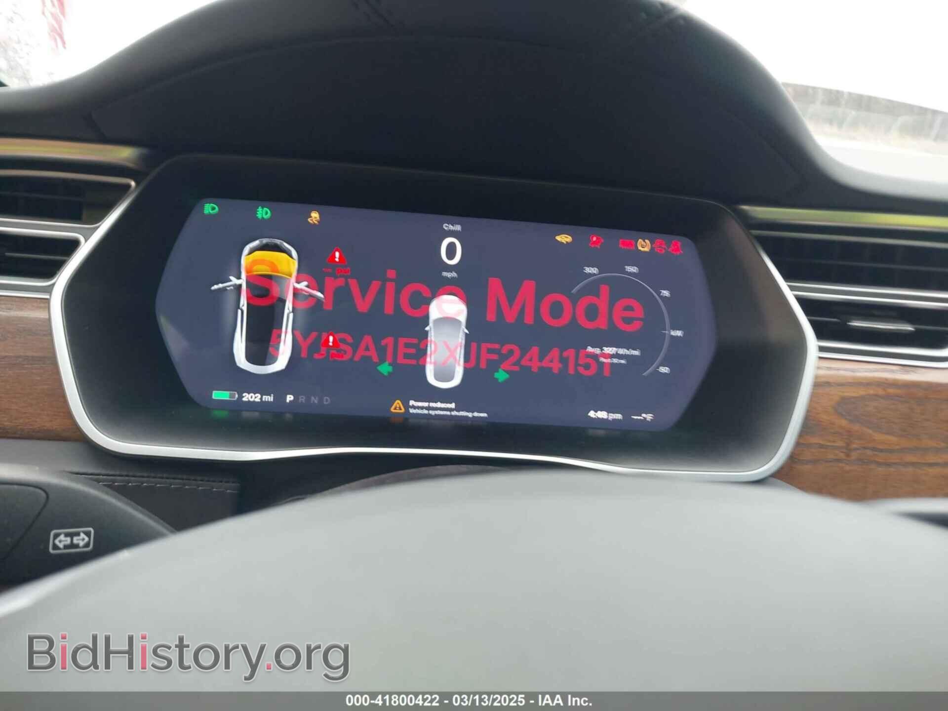 2018 TESLA MODEL S - VIN: 5YJSA1E2XJF244151 - Фото 7