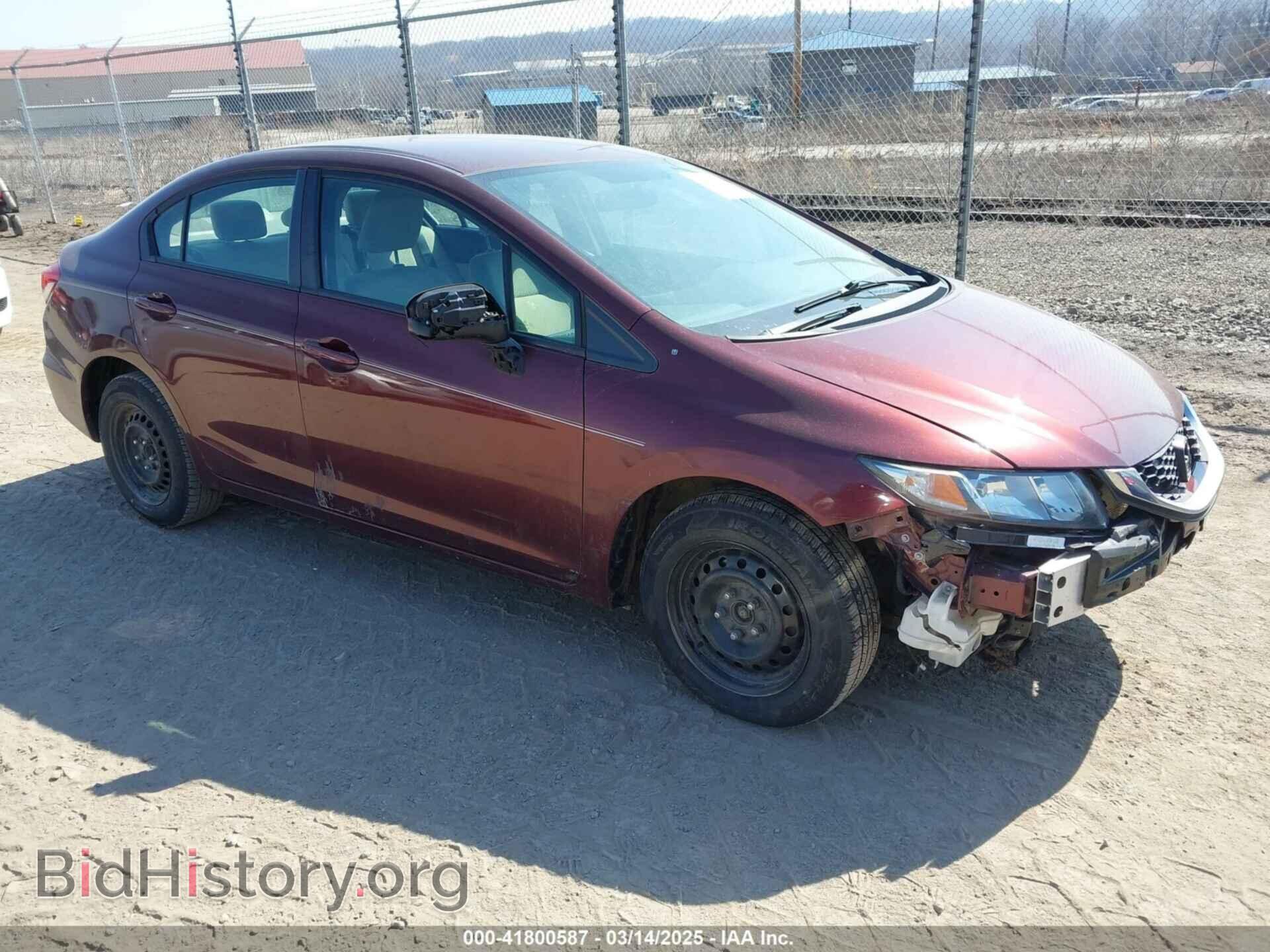 Фотография 19XFB2F51EE219048 - HONDA CIVIC 2014