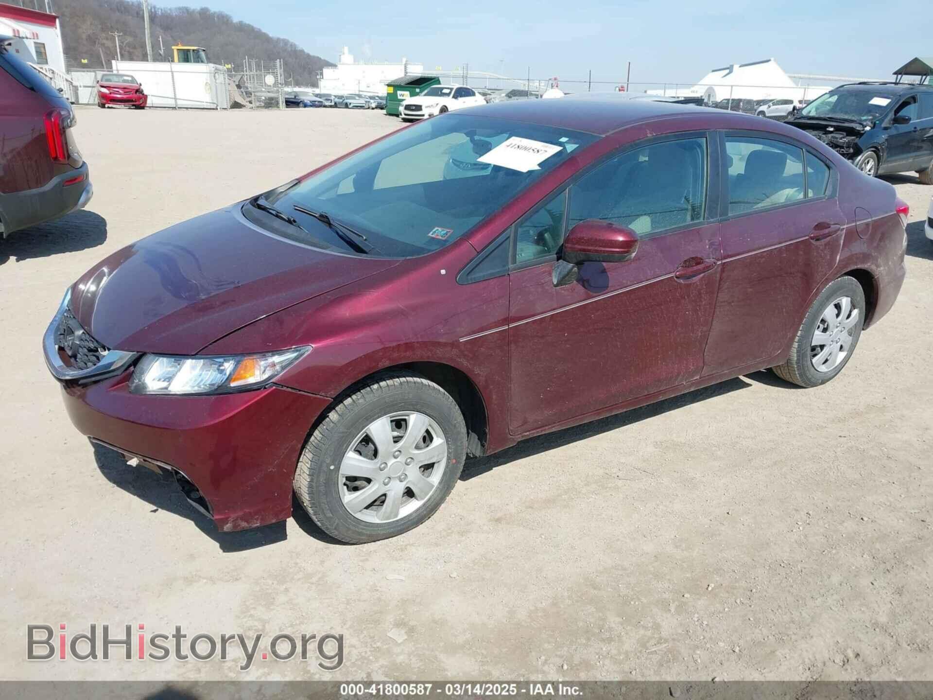 2014 HONDA CIVIC - VIN: 19XFB2F51EE219048 - Фото 2