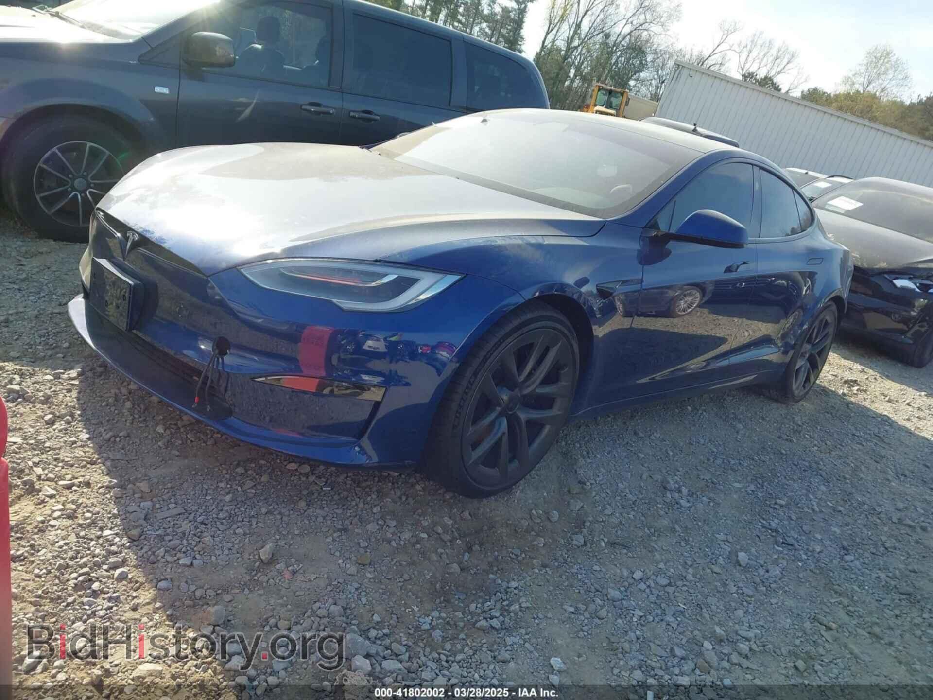 2021 TESLA MODEL S - VIN: 5YJSA1E56MF440005 - Фото 2