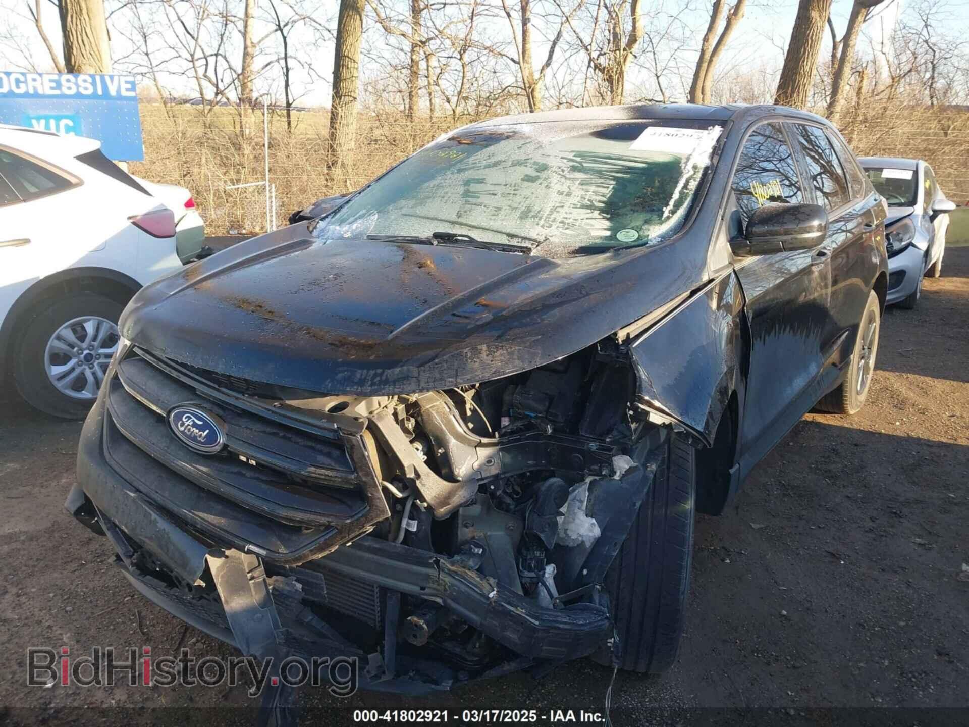 2017 FORD EDGE - VIN: 2FMPK4G98HBC08542 - Фото 2