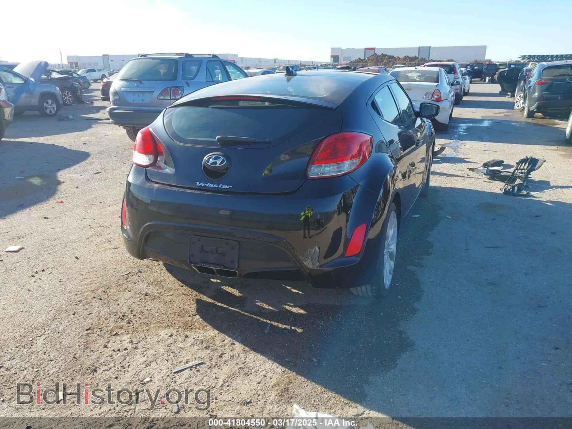 2012 HYUNDAI VELOSTER - VIN: KMHTC6AD6CU046899 - Фото 4