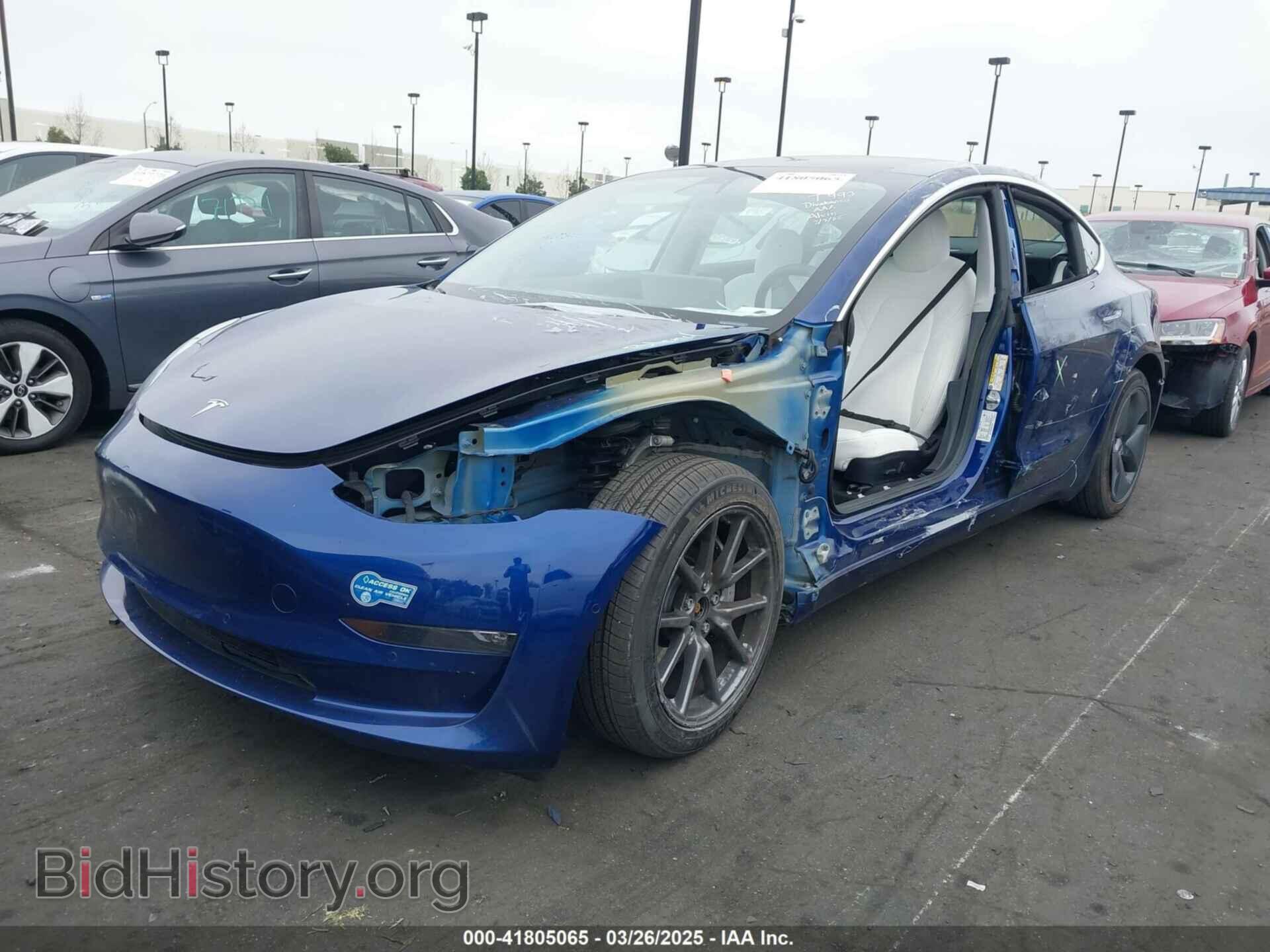 2020 TESLA MODEL 3 - VIN: 5YJ3E1EB9LF744684 - Фото 2