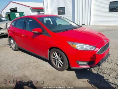 2017 Ford FOCUS SE, red — VIN 1FADP3K26HL231868, IAAI