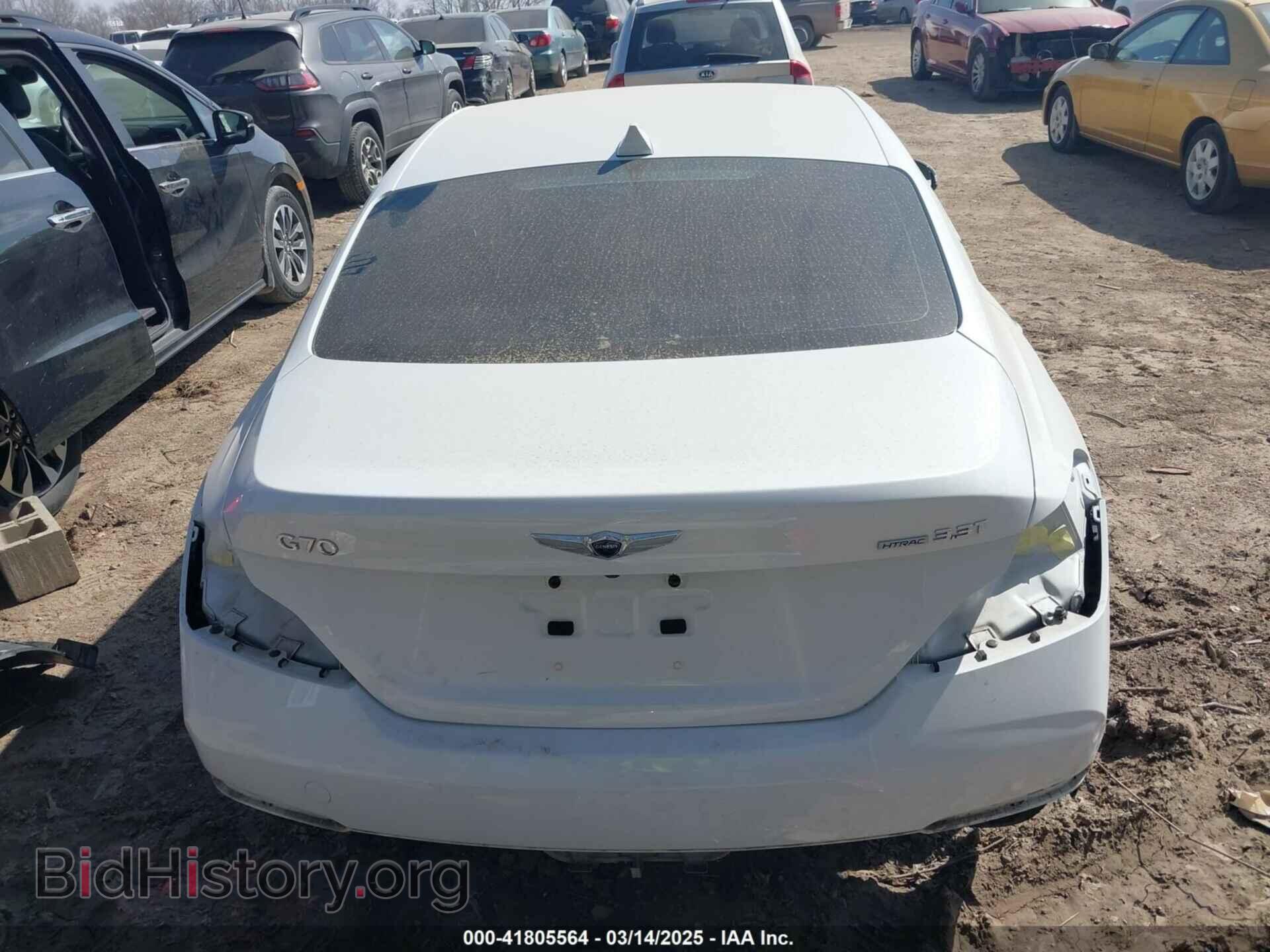 2019 GENESIS G70 - VIN: KMTG54LE7KU035128 - Фото 16