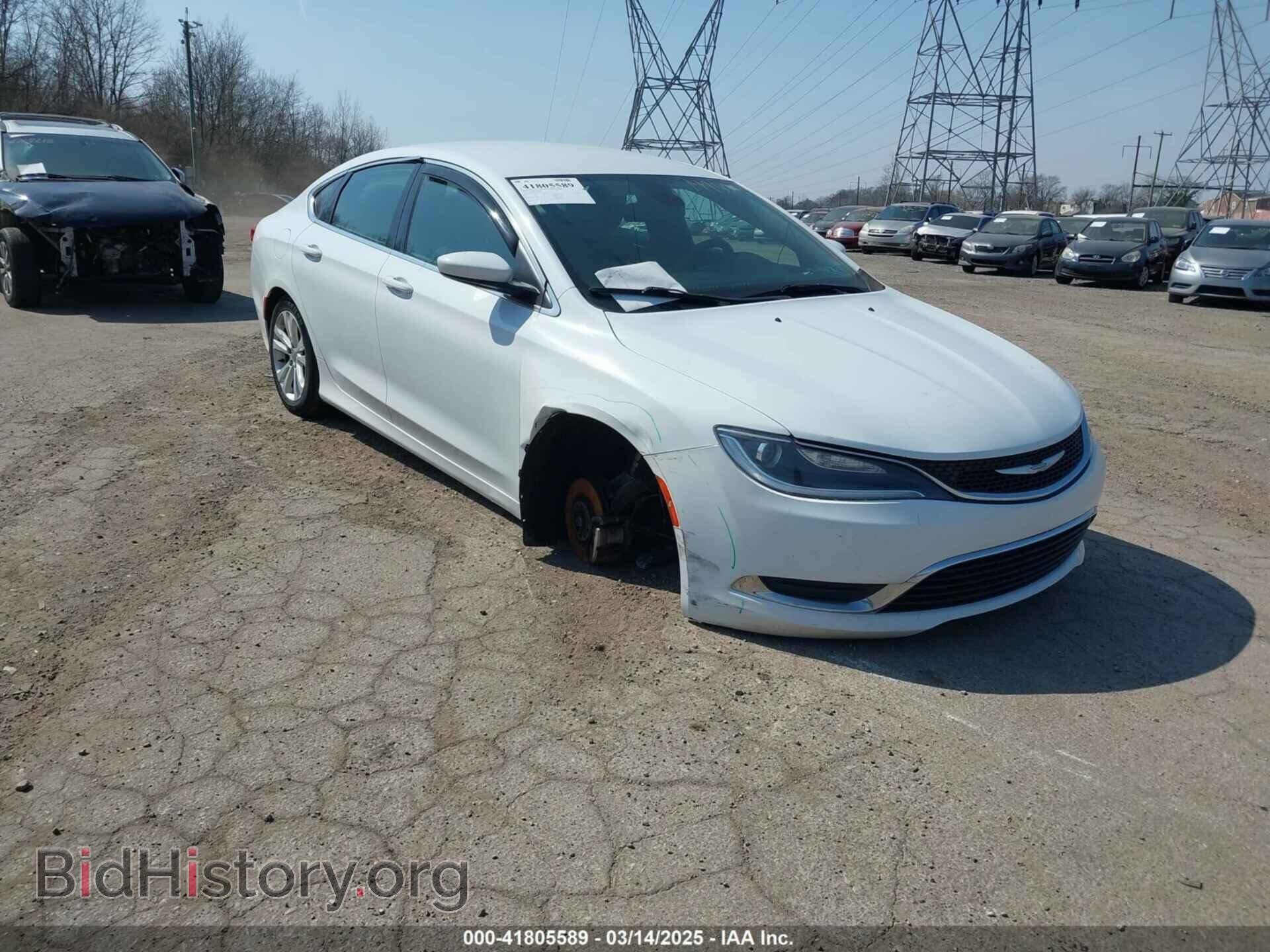 Фотография 1C3CCCAB9GN149529 - CHRYSLER 200 2016