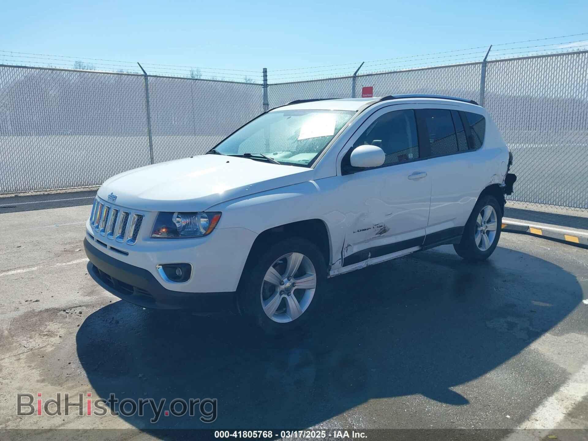 2015 JEEP COMPASS - VIN: 1C4NJDEB8FD396541 - Фото 2