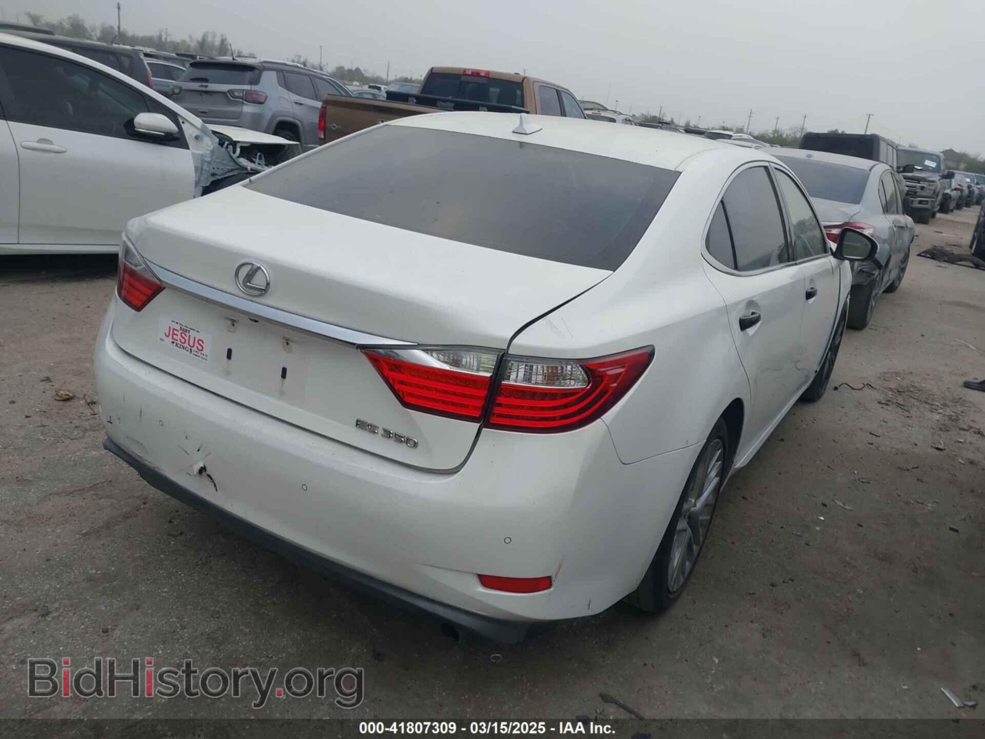 2013 LEXUS ES 350 - VIN: JTHBK1GG8D2023594 - Фото 4